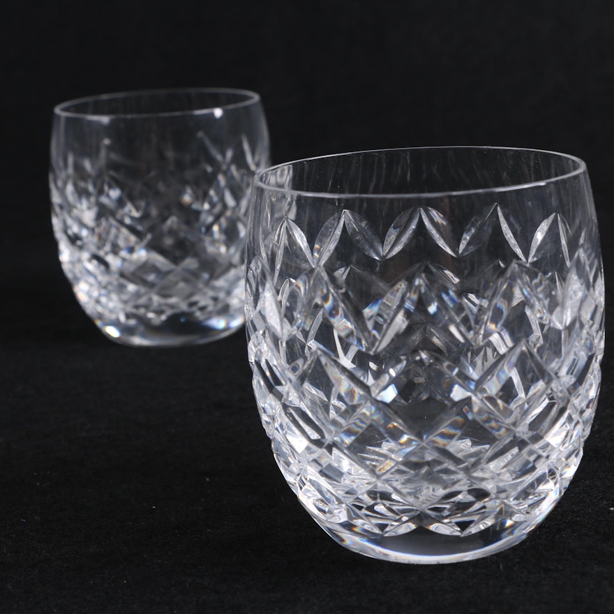 Pair of Waterford Crystal "Powerscourt" Old Fashioned Glasses