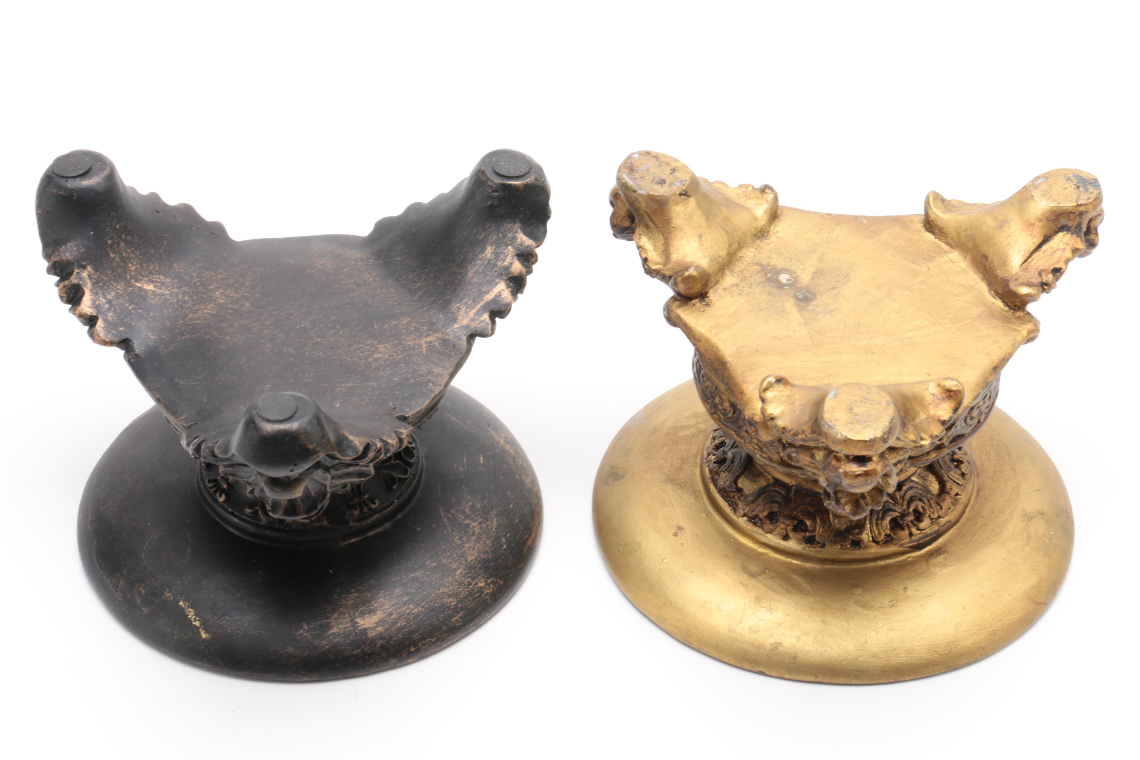 Decorative Pillar Candle Holders and Clock