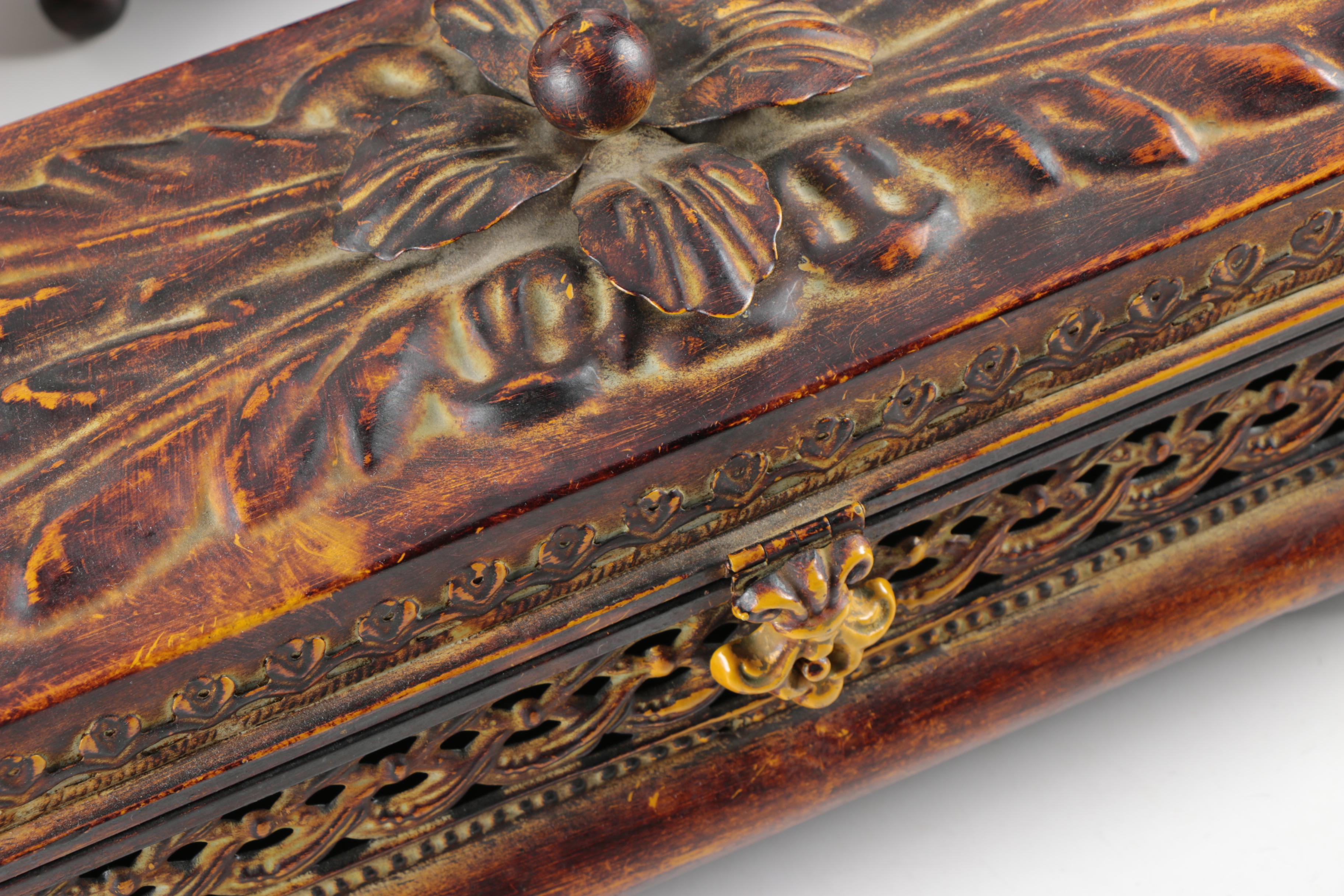 Decorative Canisters and Box