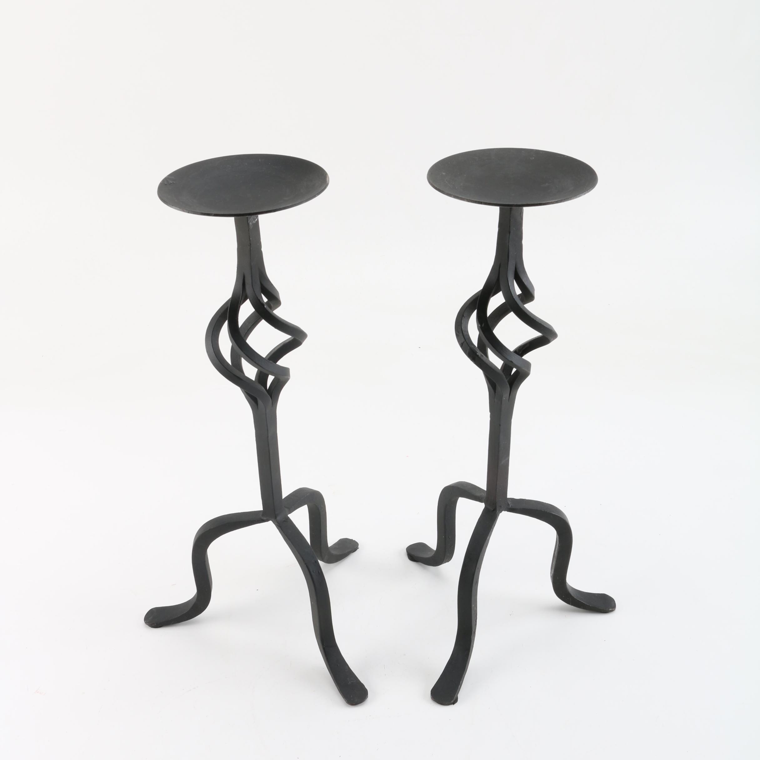 Iron Candle Holders