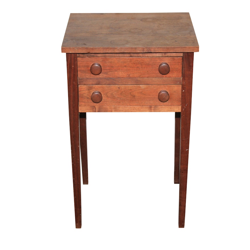 Small Colonial Style End Table