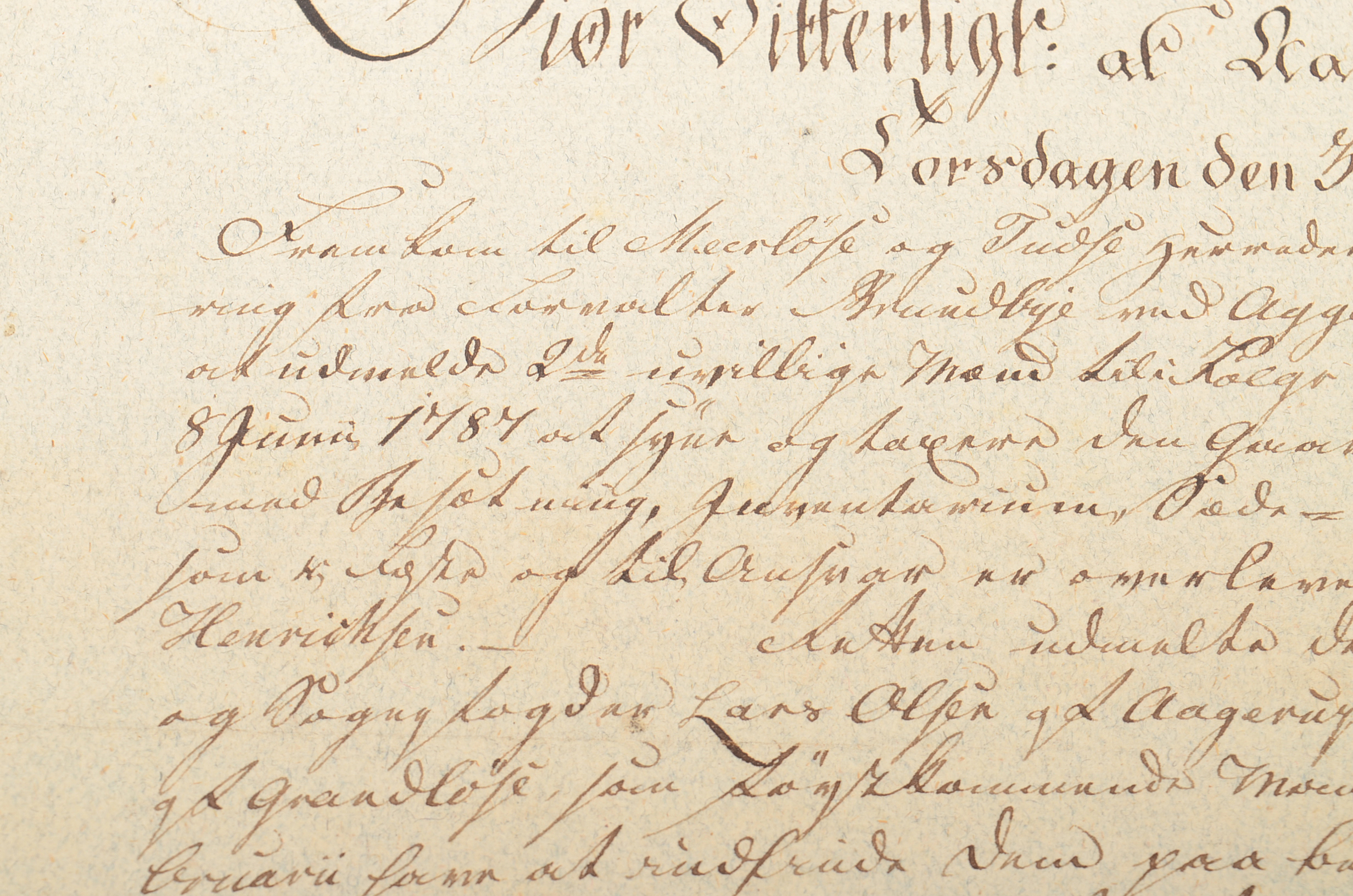 1811 Norwegian Hand-Written Letter