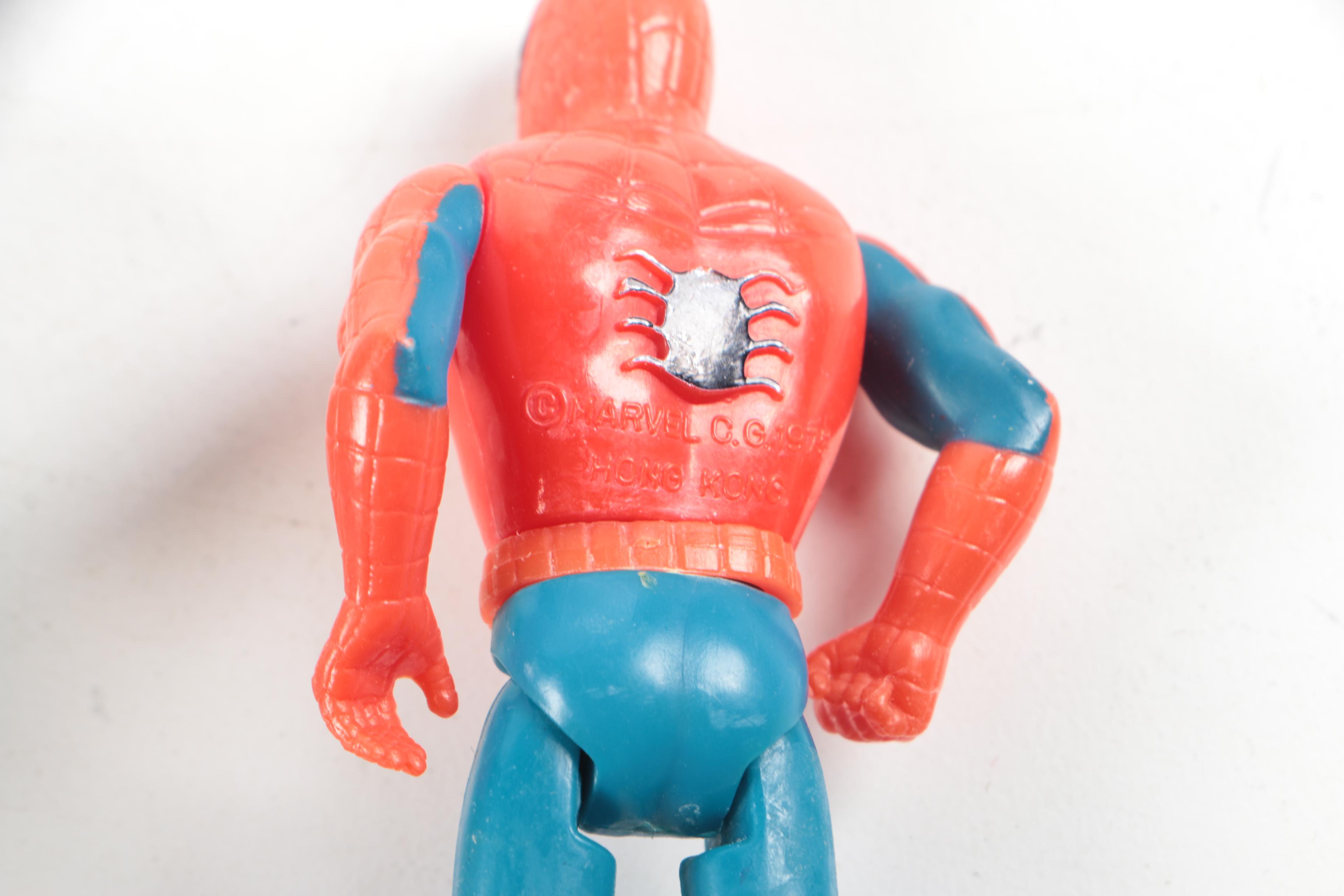 1970s Hulk, Spider-Man, and "Dukes of Hazzard" Action Figures with Watch