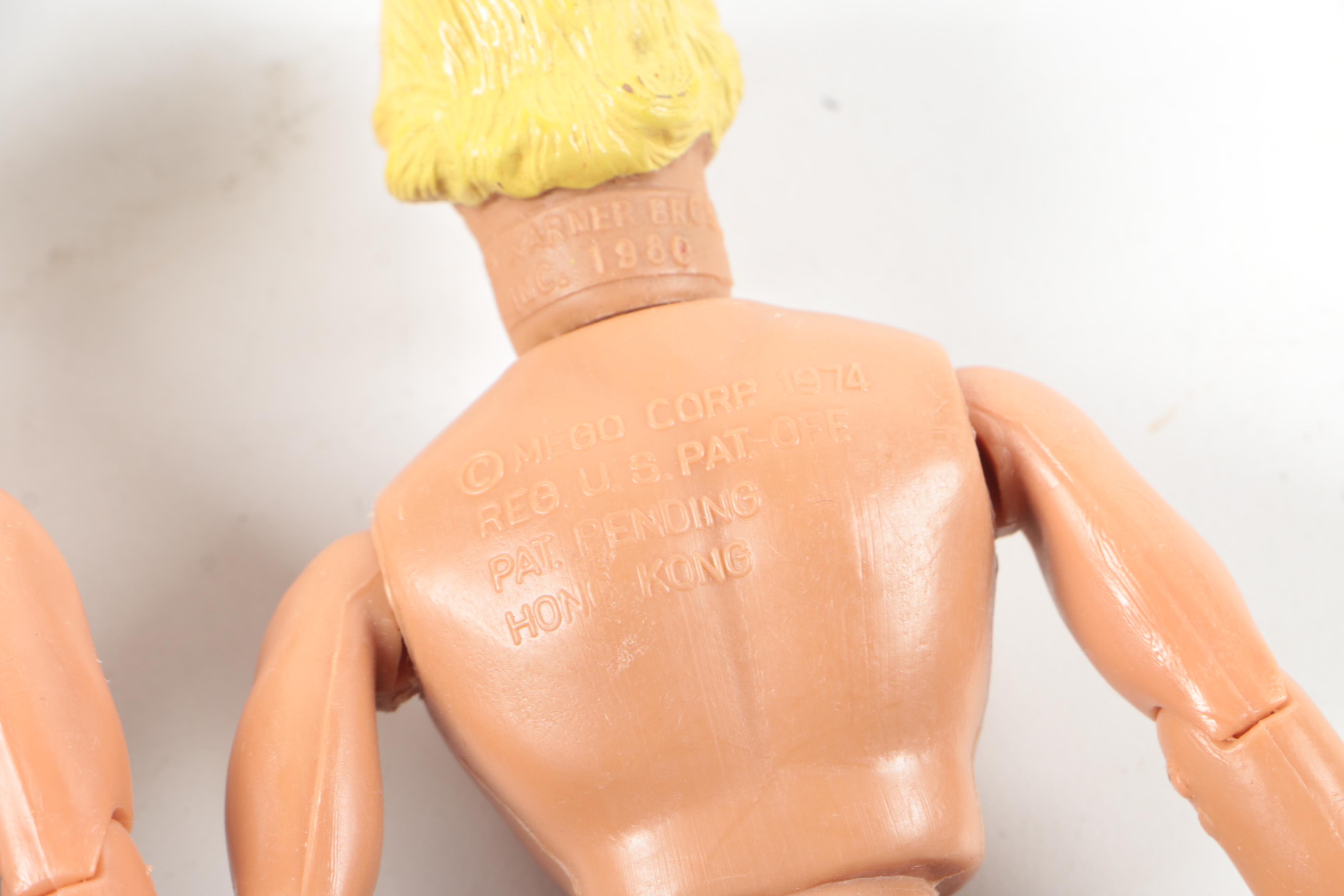 1970s Hulk, Spider-Man, and "Dukes of Hazzard" Action Figures with Watch