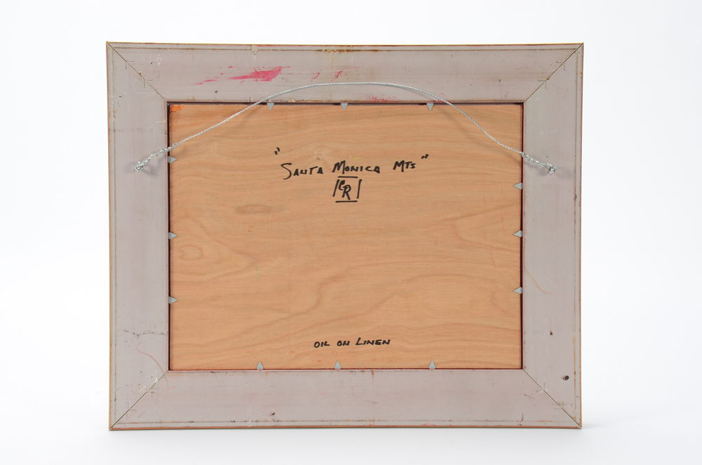 Gary Ray Oil Painting "Santa Monica Hills"