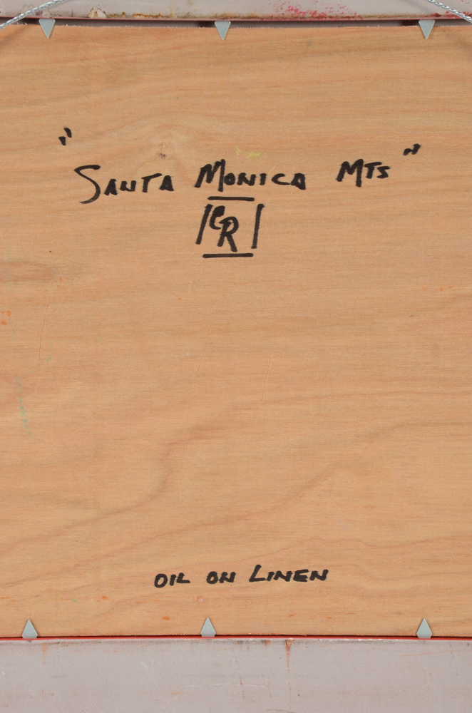 Gary Ray Oil Painting "Santa Monica Hills"