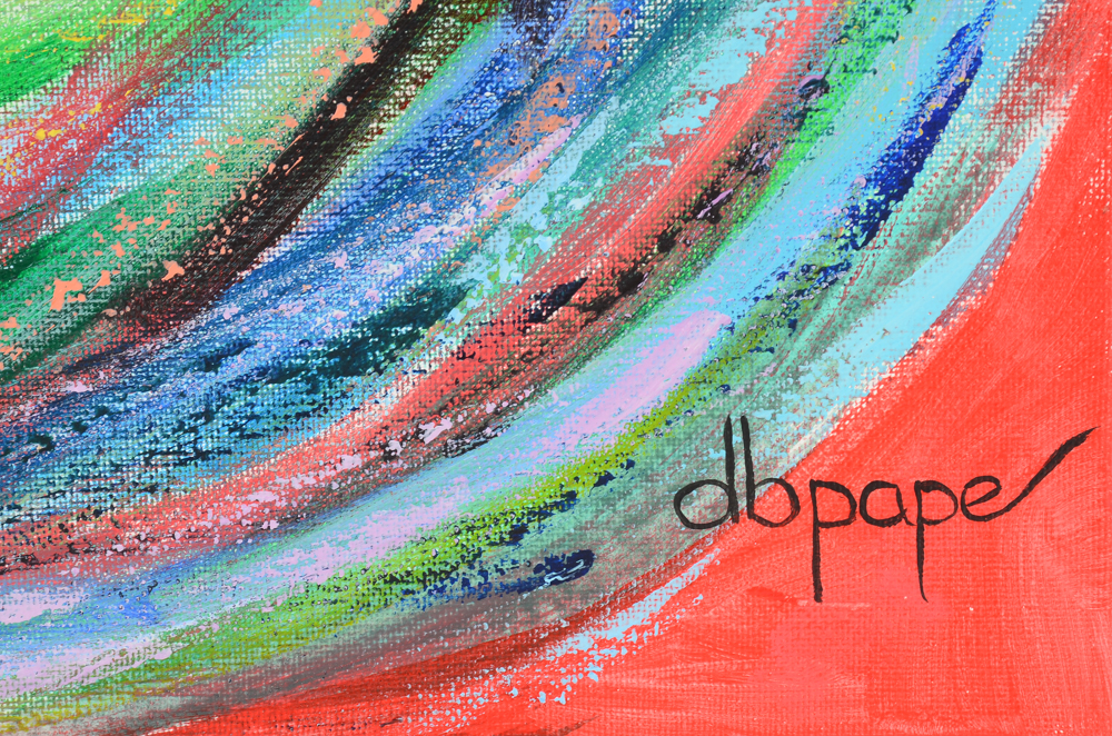 Diane Pape Original Acrylic Painting "Georgette"