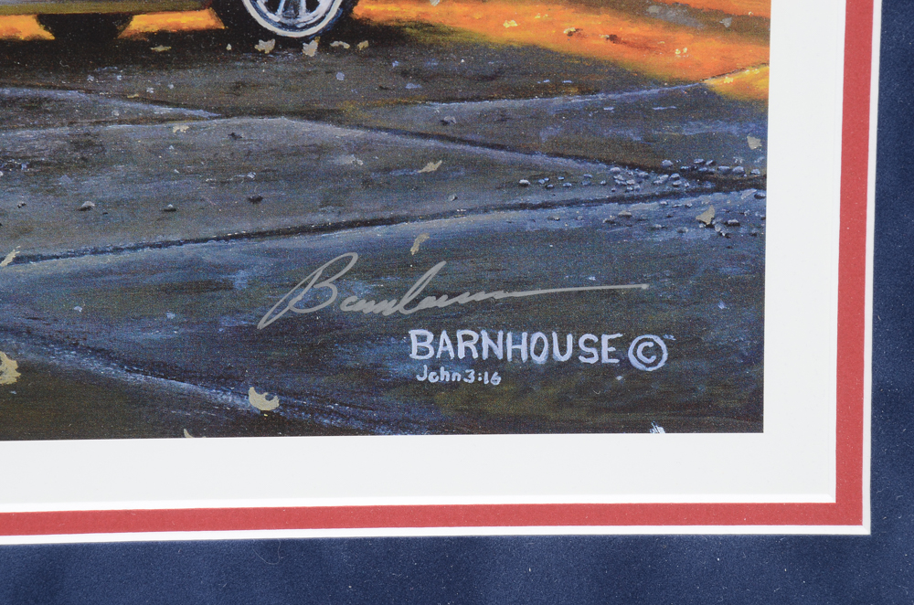 Dave Barnhouse Limited Edition Offset Lithograph "Taking the Back Roads"