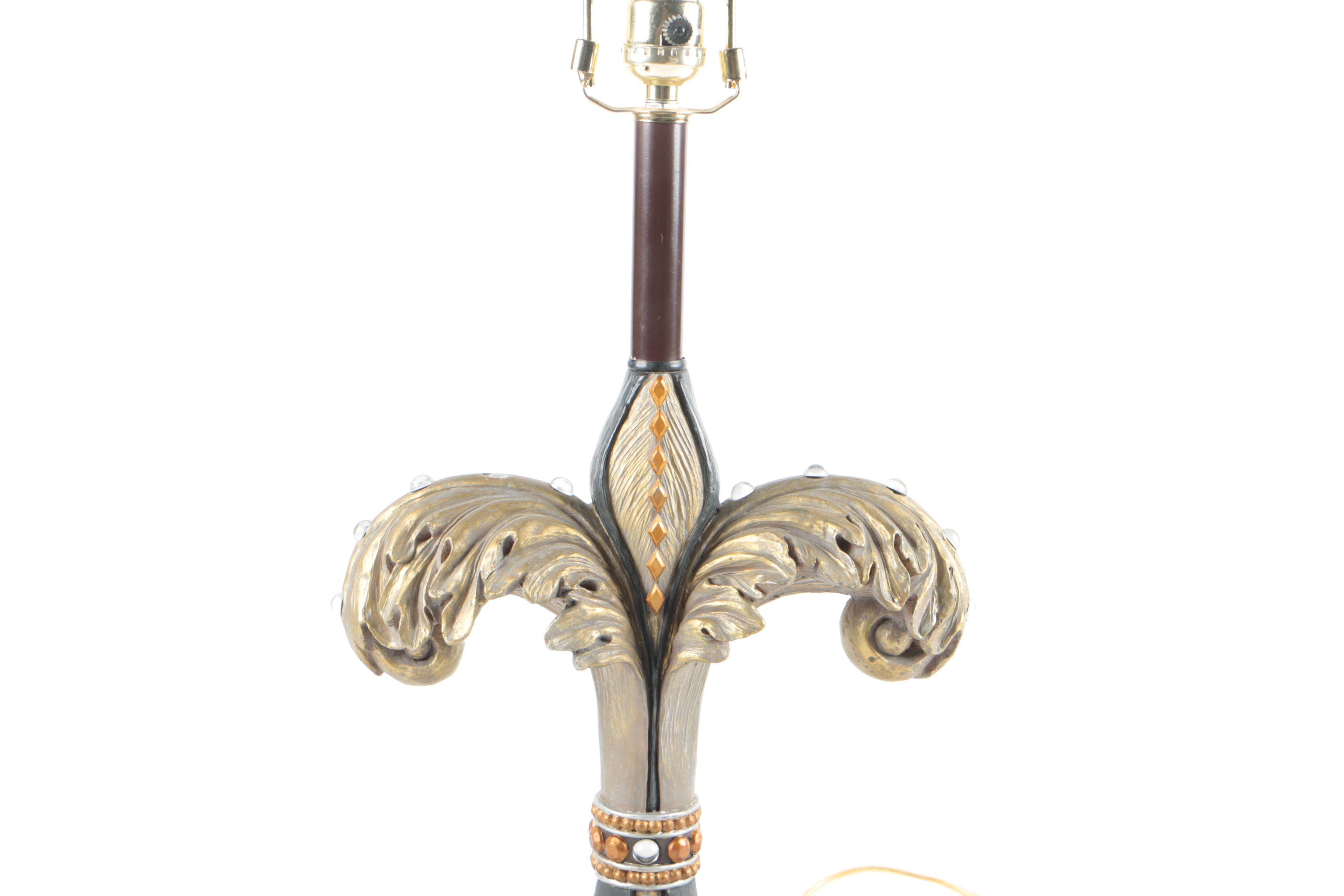 Hollywood Regency Style Table Lamp