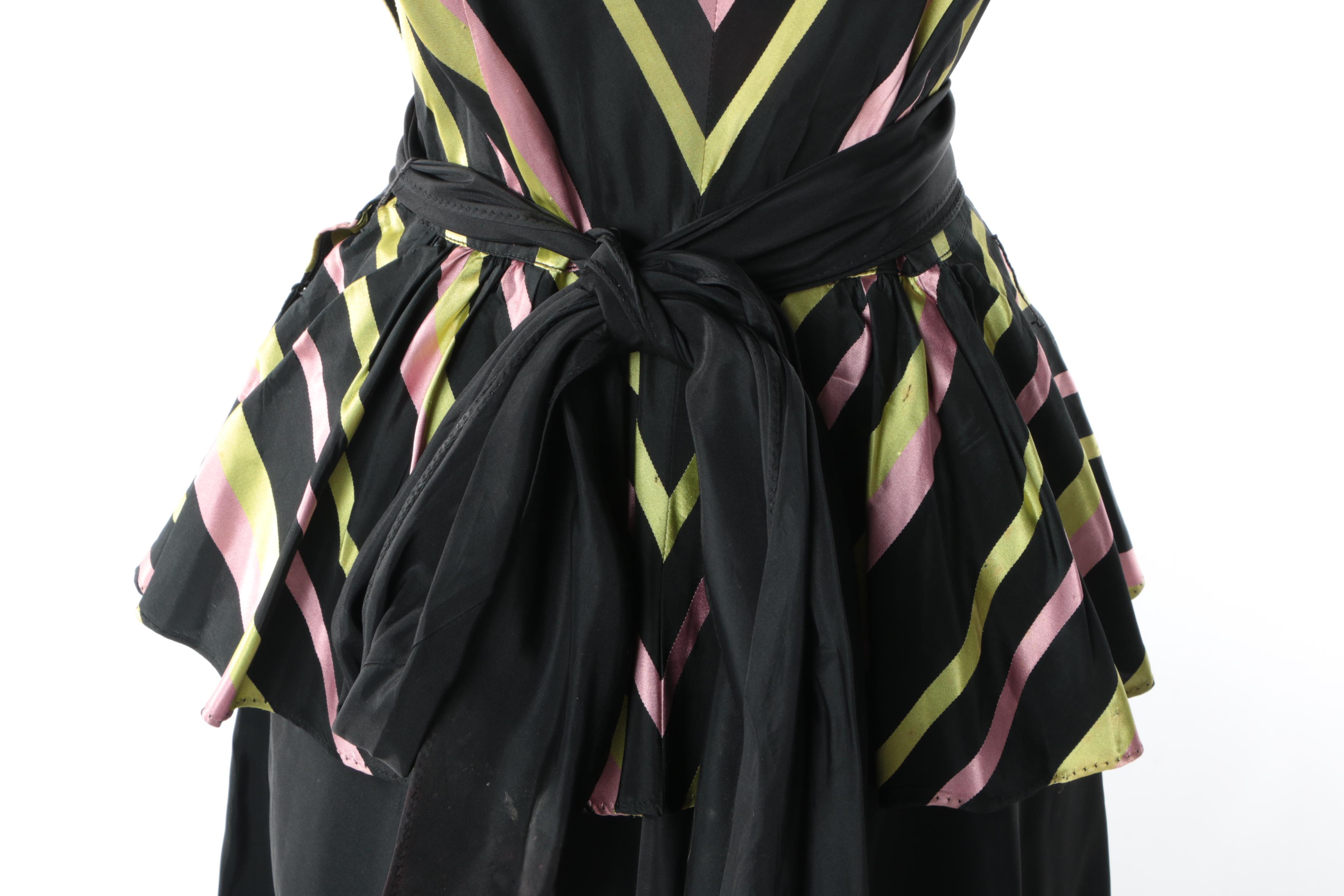 Circa 1940s Vintage DuBarry Evening Dress