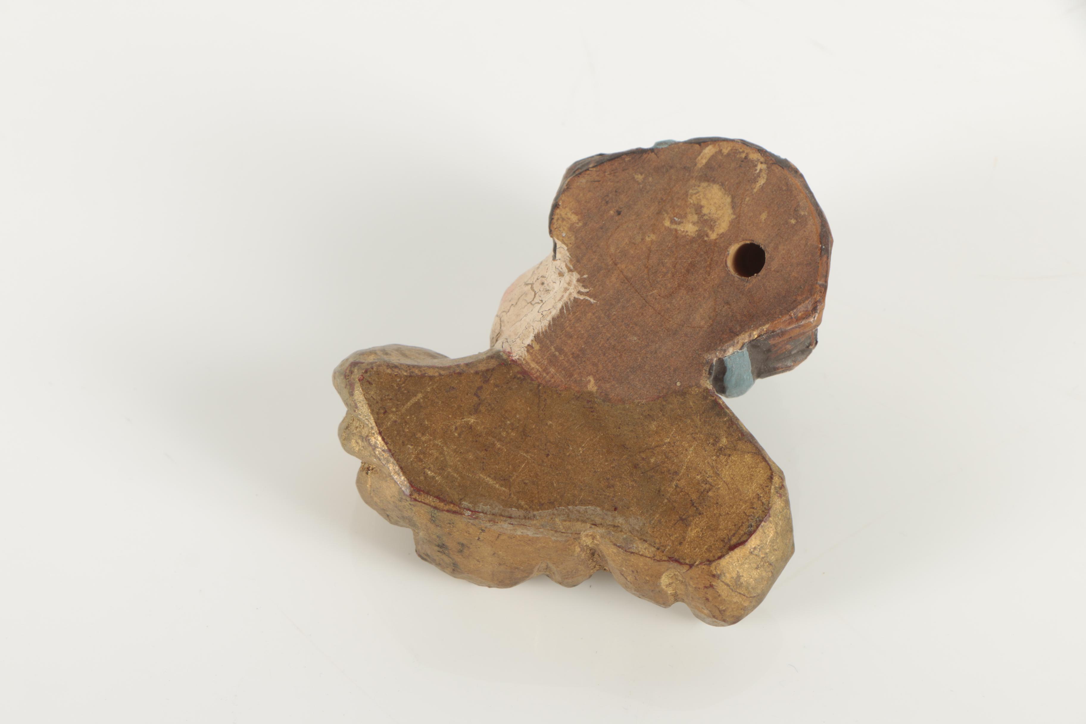 Carved Wood Angel Faces