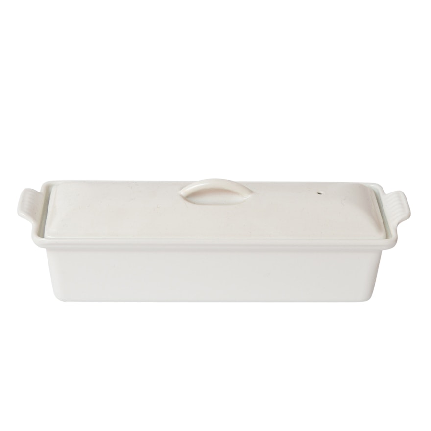 Le Creuset Enameled Lidded Pate Terrine Dish