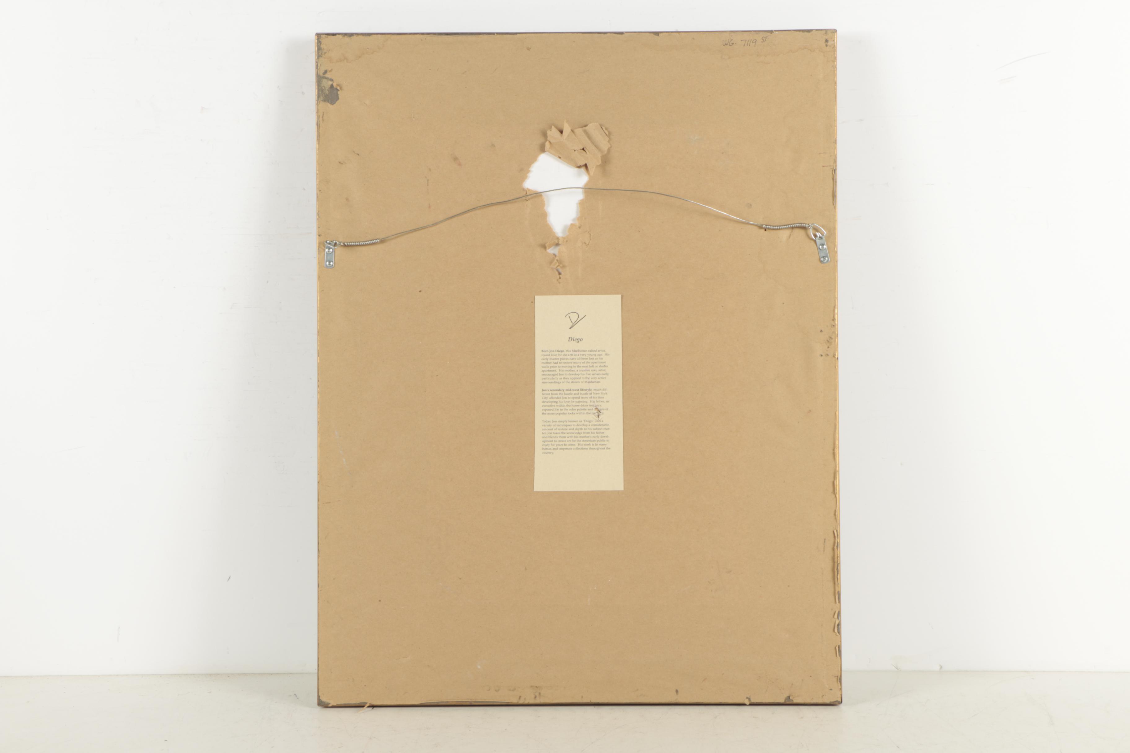 Giclée After Diego of a Fashionable Woman