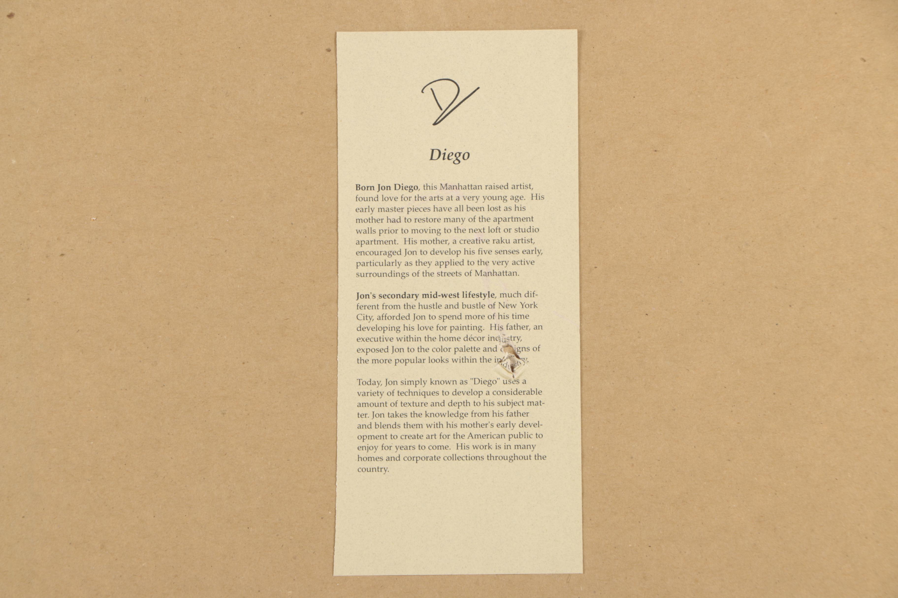 Giclée After Diego of a Fashionable Woman