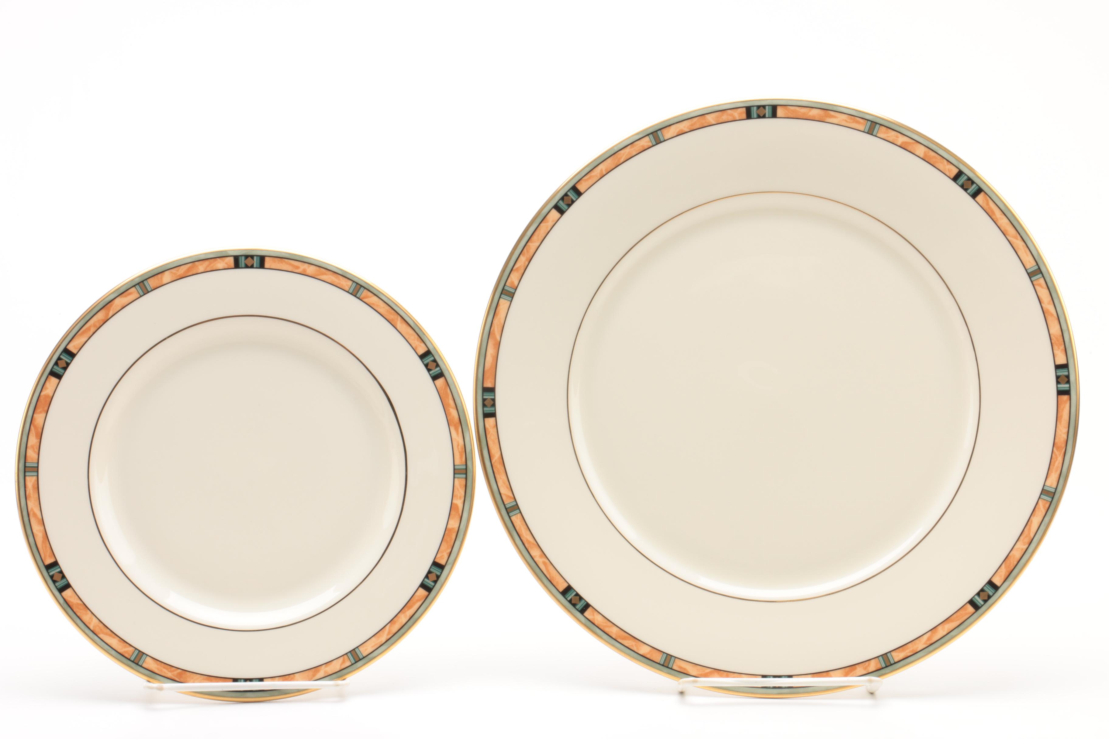 Lenox "Desert Jewel" Porcelain Place Setting, 1997-2000