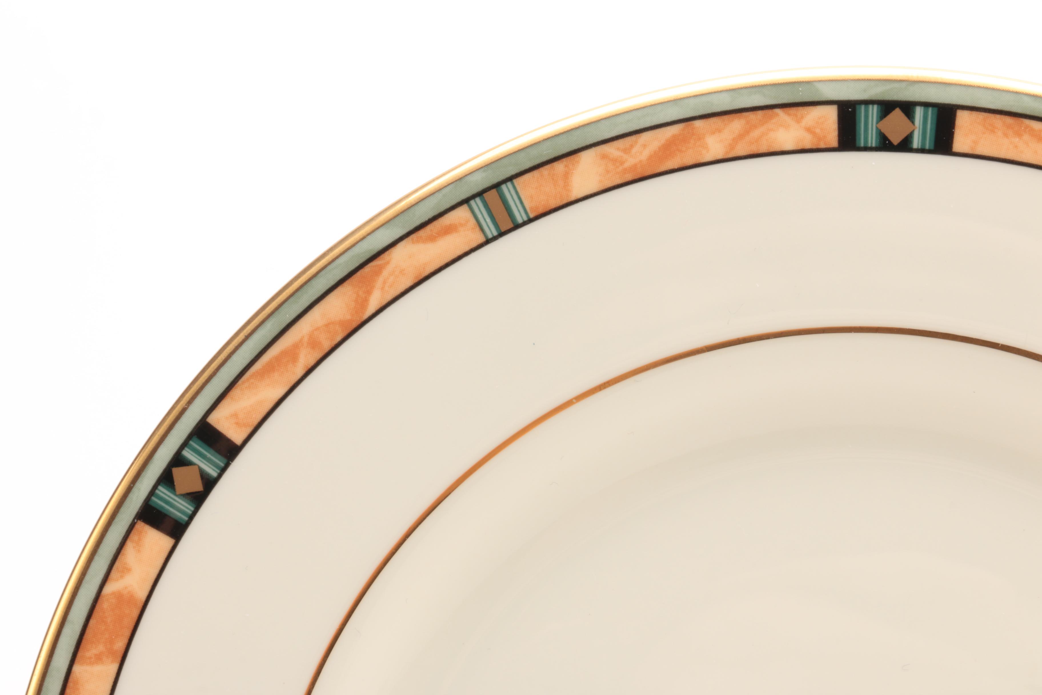 Lenox "Desert Jewel" Porcelain Place Setting, 1997-2000