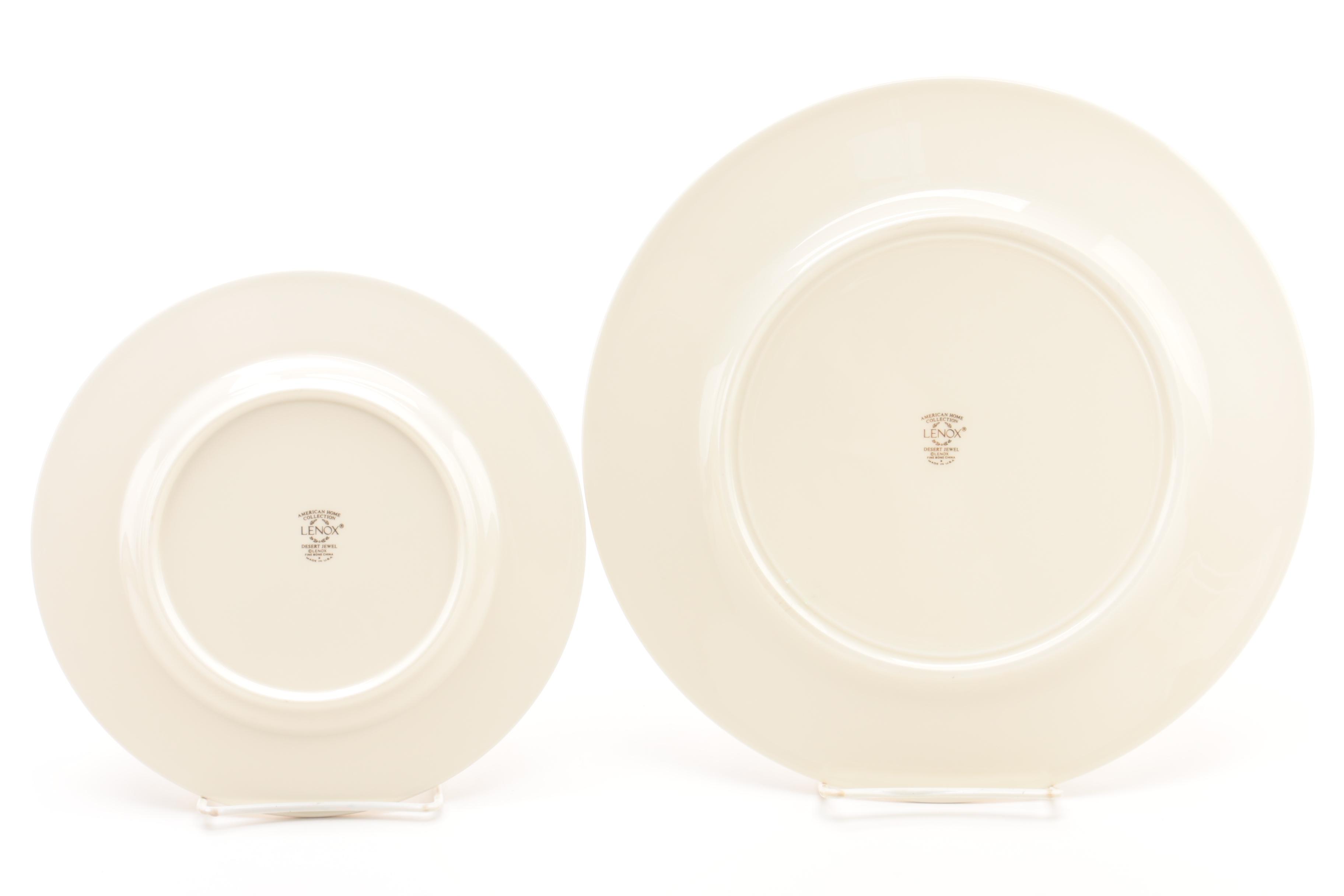 Lenox "Desert Jewel" Porcelain Place Setting, 1997-2000