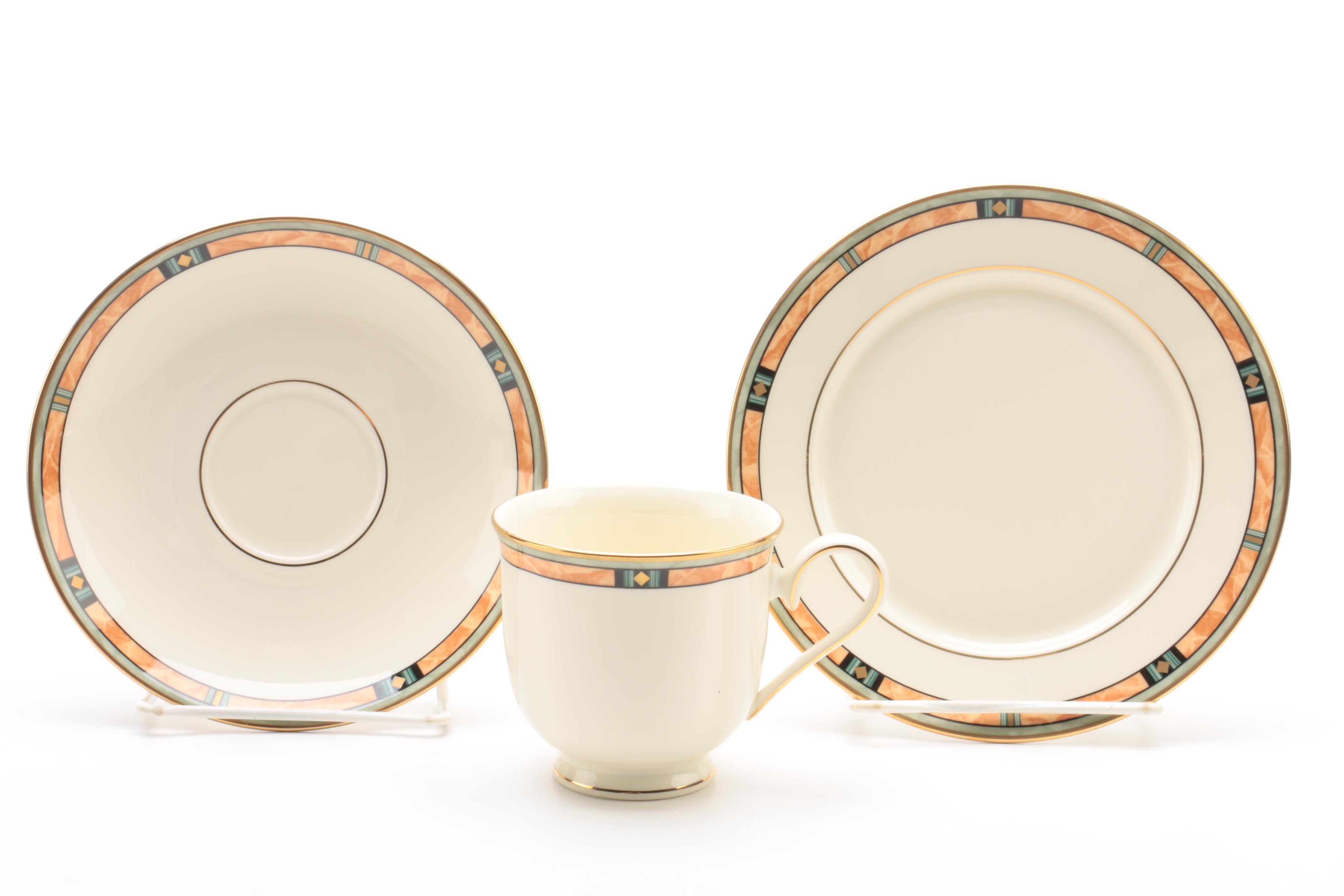 Lenox "Desert Jewel" Porcelain Place Setting, 1997-2000