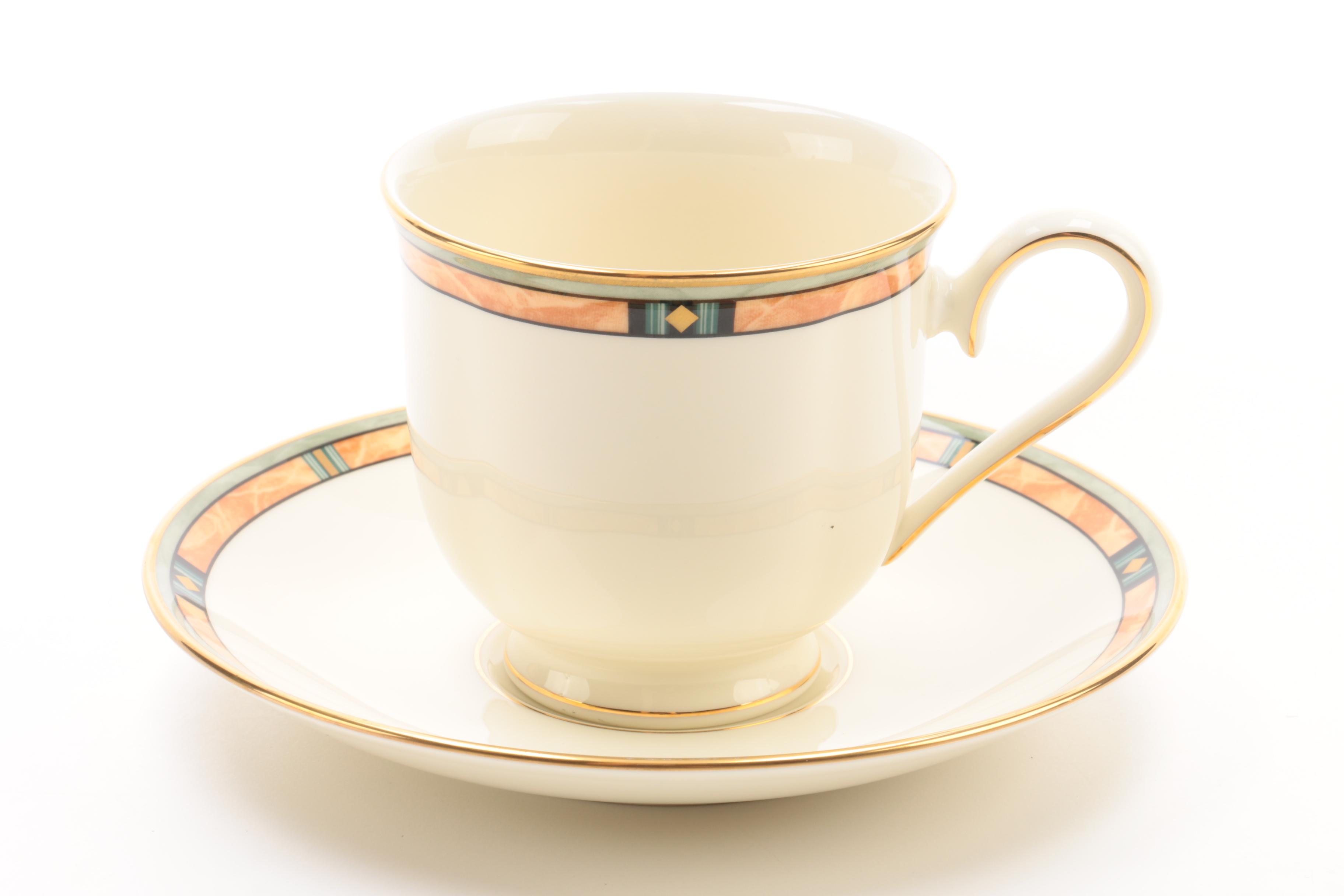 Lenox "Desert Jewel" Porcelain Place Setting, 1997-2000