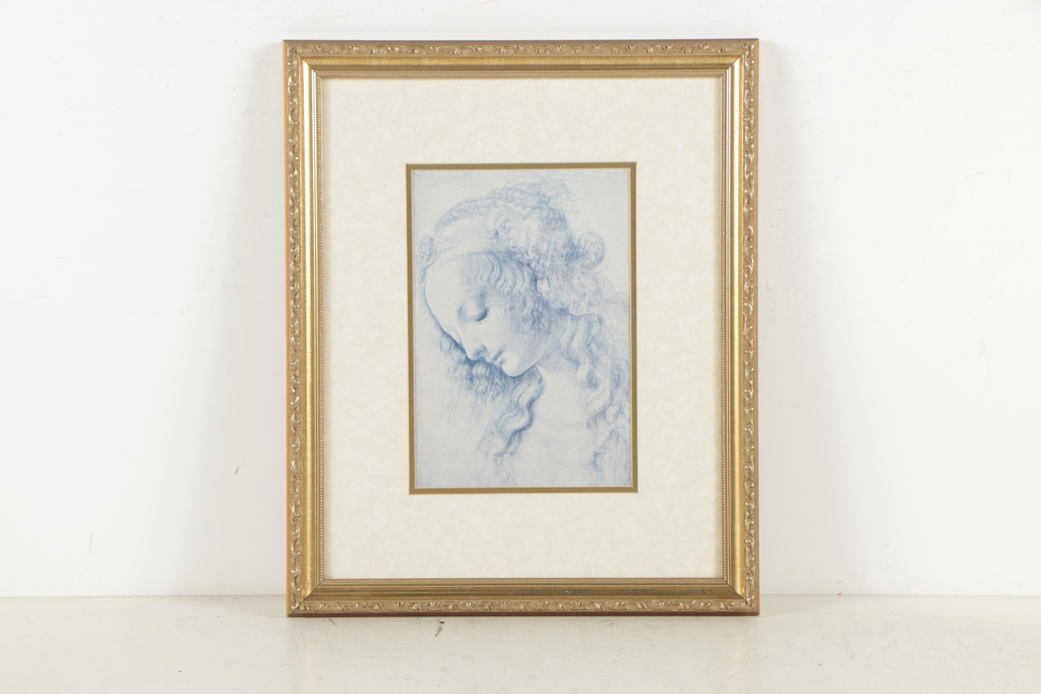 Offset Lithographs After Leonardo Da Vinci