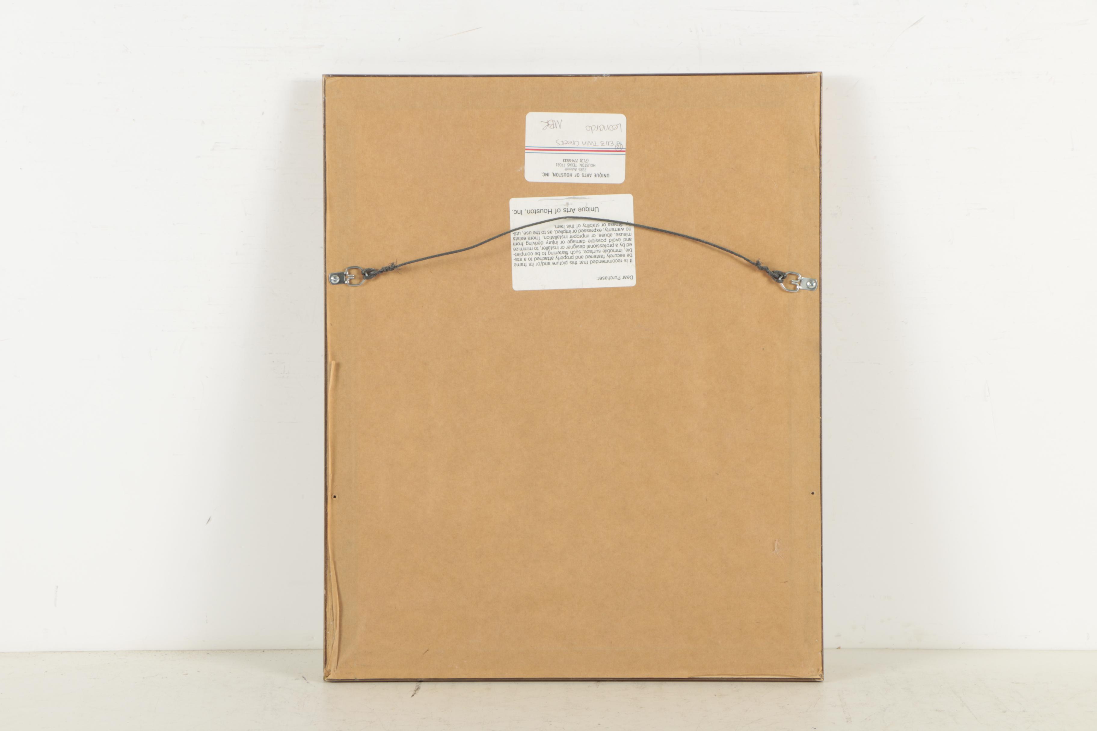 Offset Lithographs After Leonardo Da Vinci