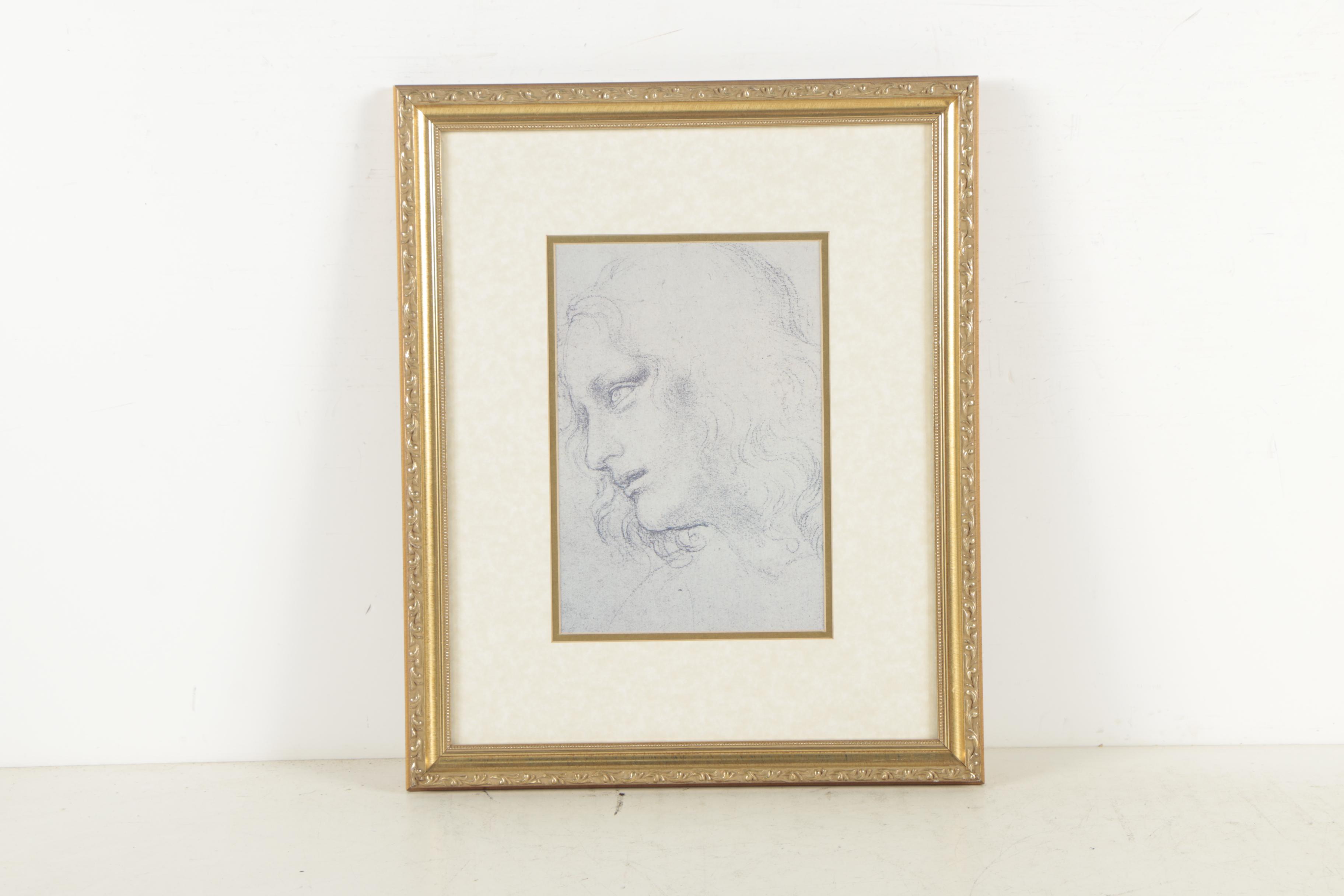 Offset Lithographs After Leonardo Da Vinci