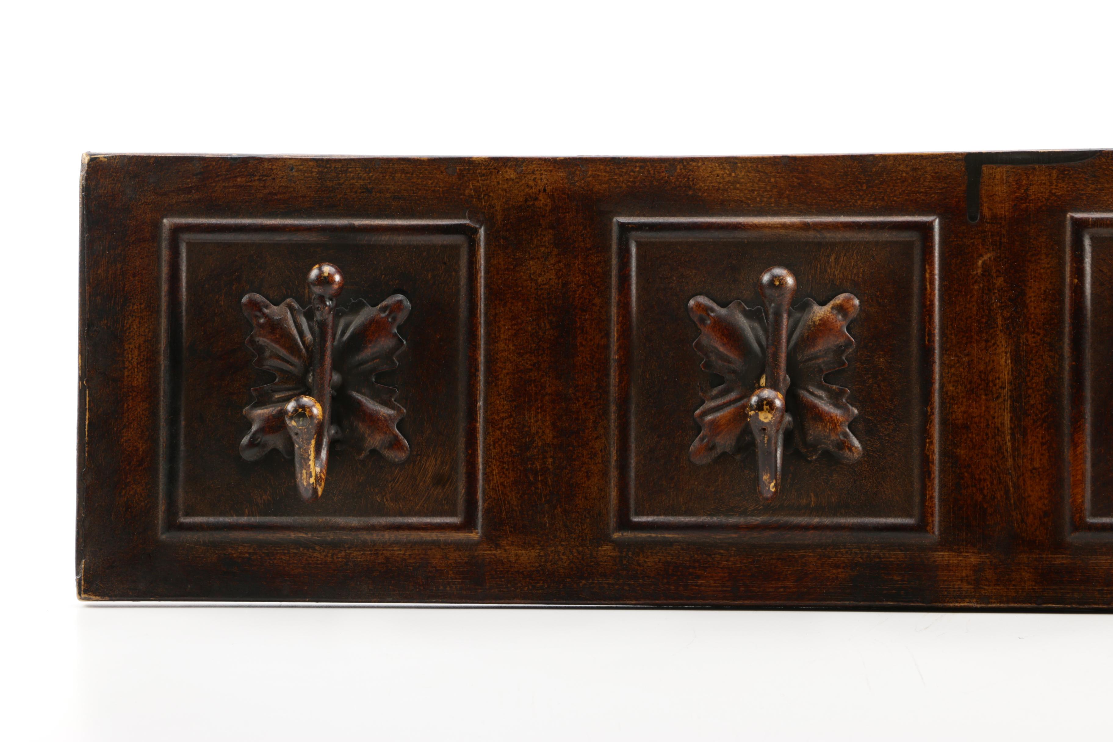 Metal Wall Coat Rack