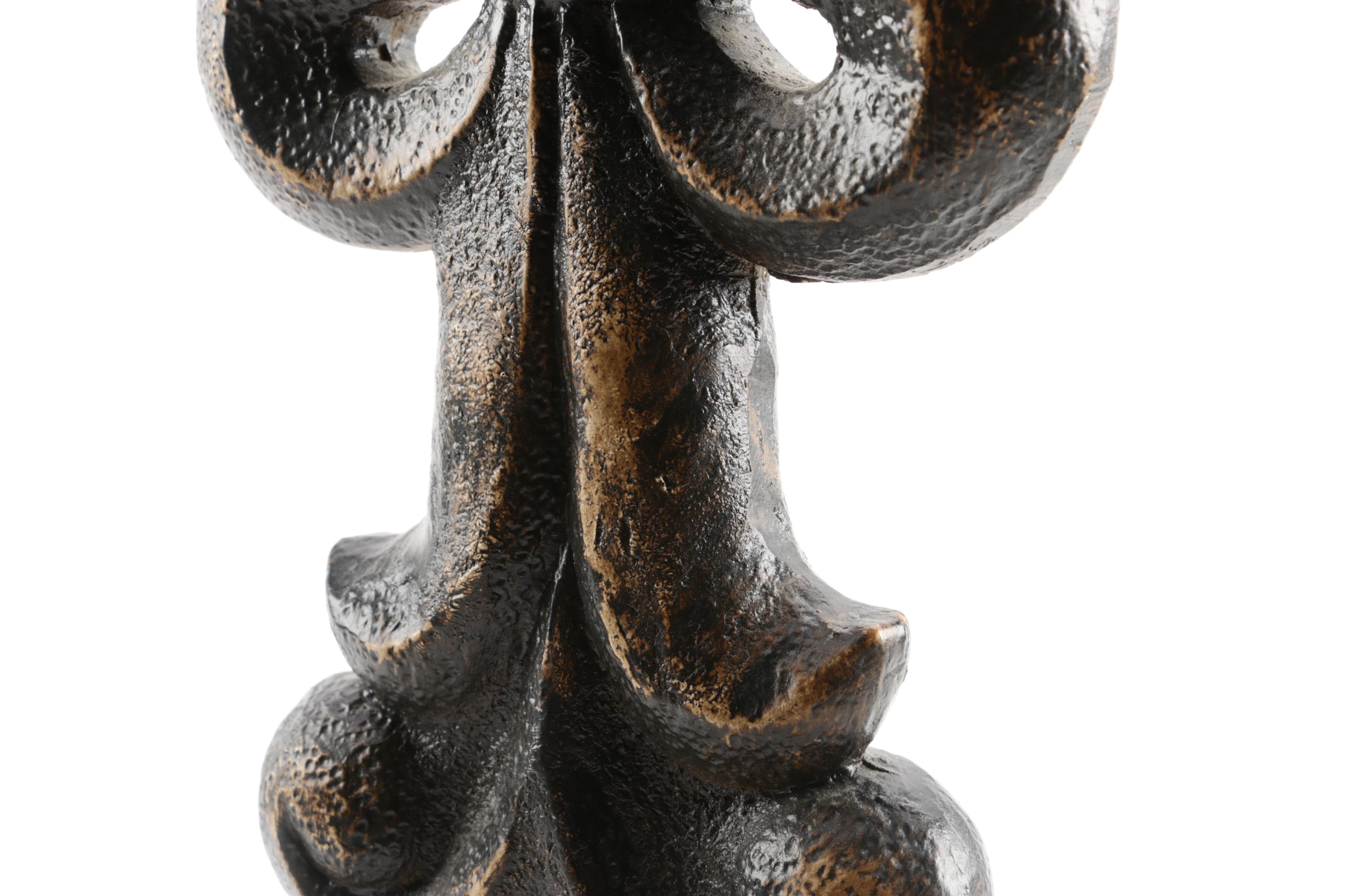 Metal Cross Figure with Tassels