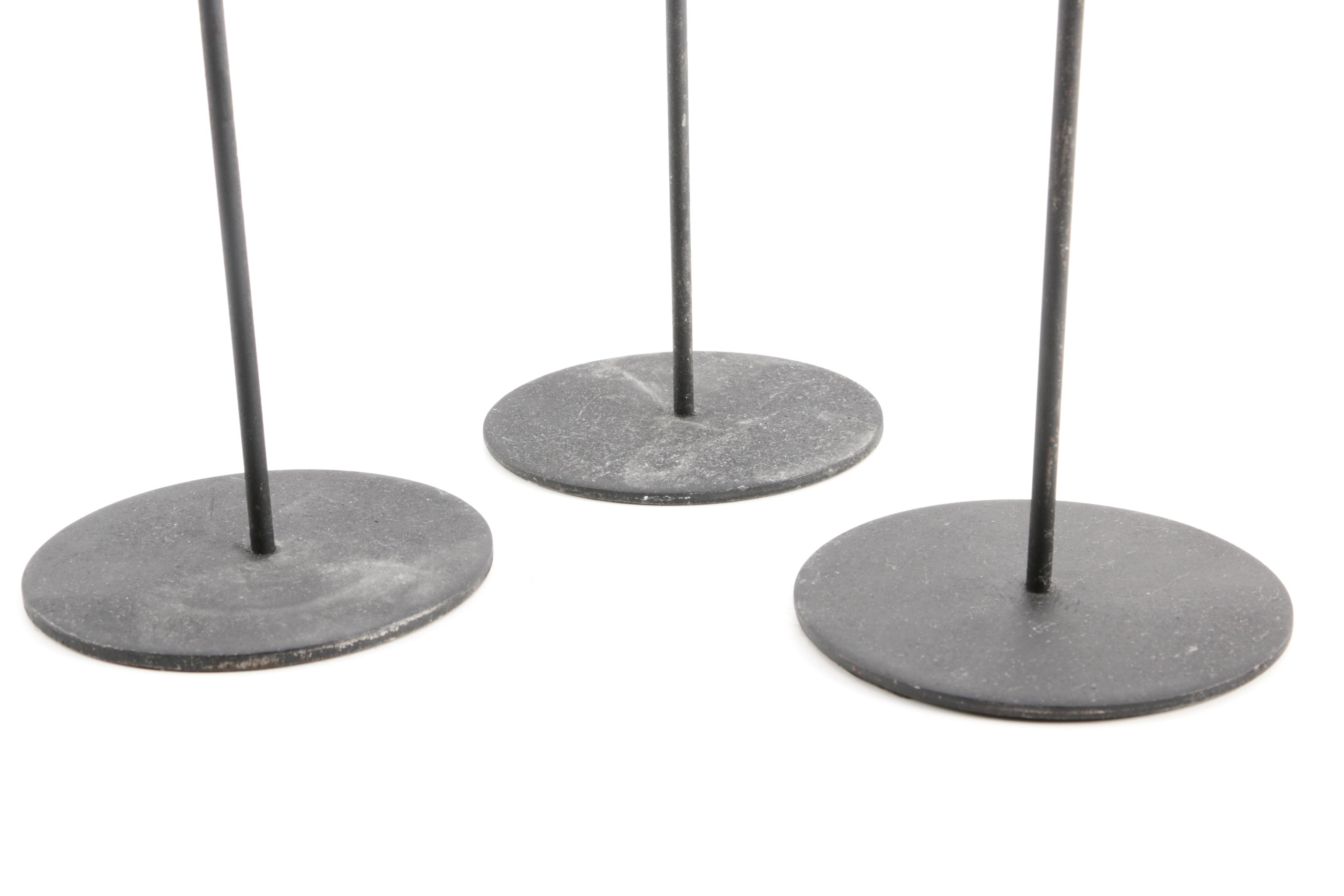 Metal Curved Candlesticks