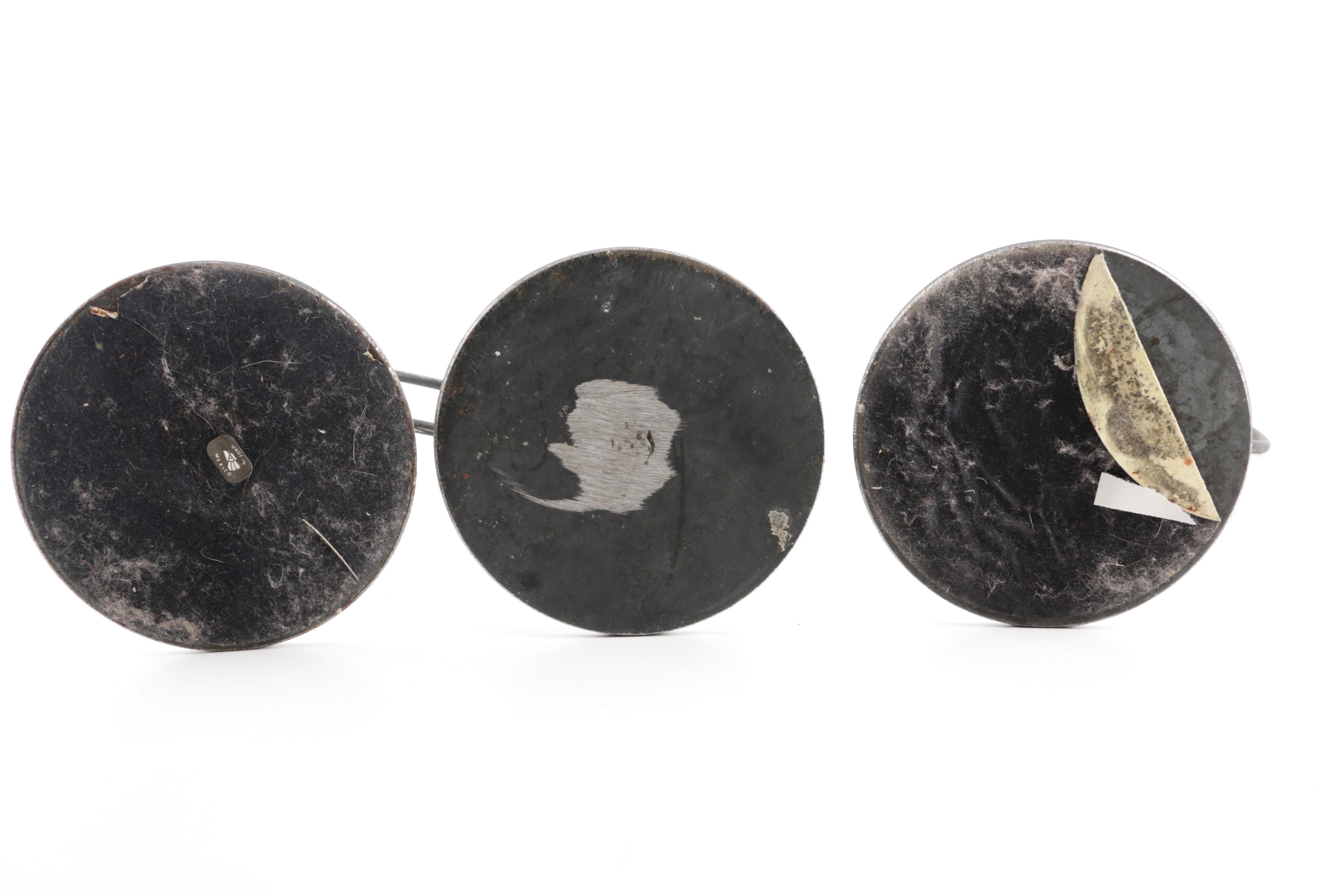 Metal Curved Candlesticks