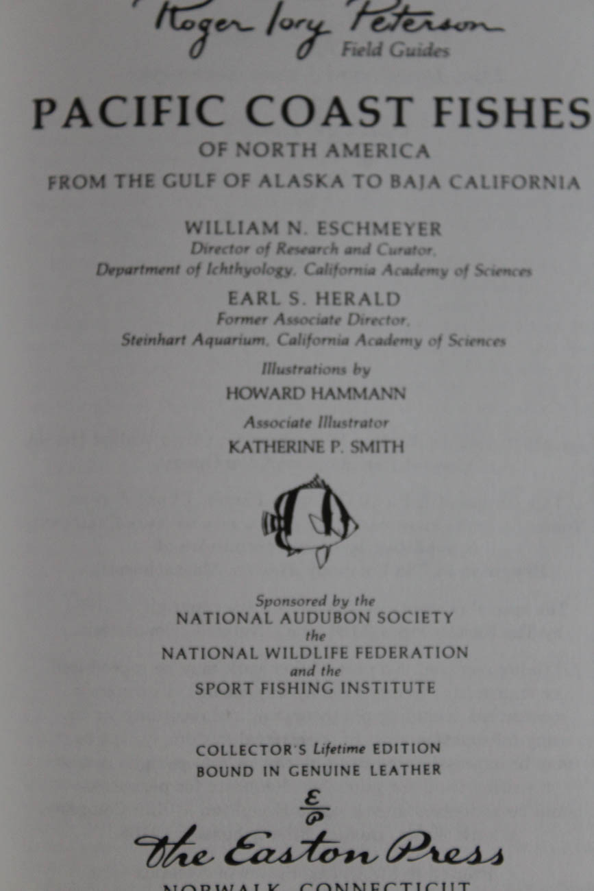 Vintage Easton Press "Roger Tory Peterson Field Guides" Collection