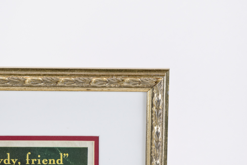 1942 WWII-Era Coca-Cola Magazine Advertisement "Howdy, Friend"