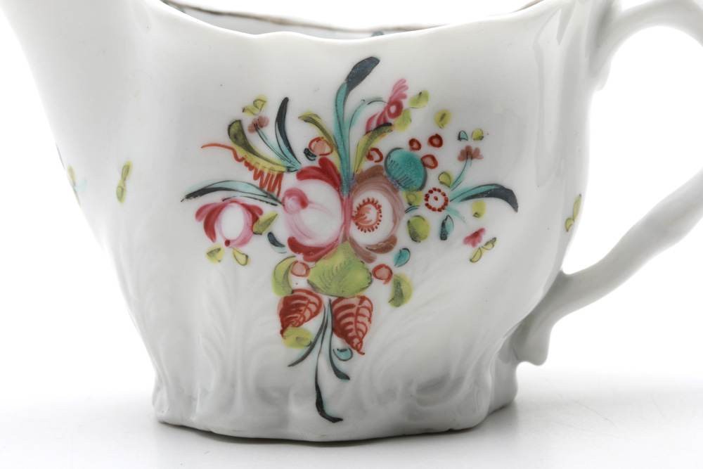 Rare John Rose Caughley Coalport "Chelsea Ewer" Sauce Boat C. 1800