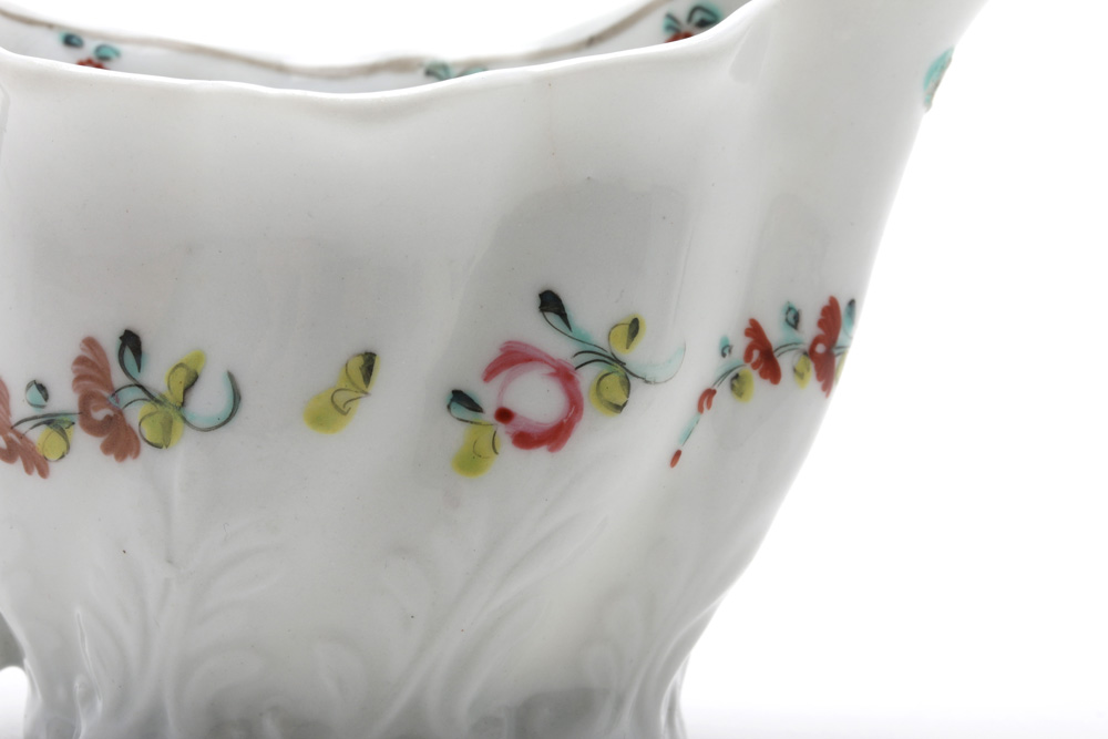 Rare John Rose Caughley Coalport "Chelsea Ewer" Sauce Boat C. 1800