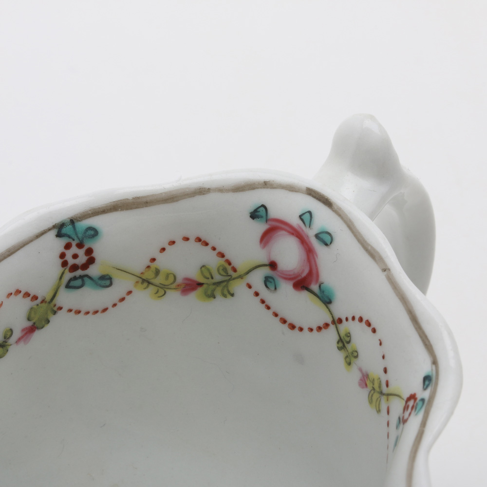 Rare John Rose Caughley Coalport "Chelsea Ewer" Sauce Boat C. 1800