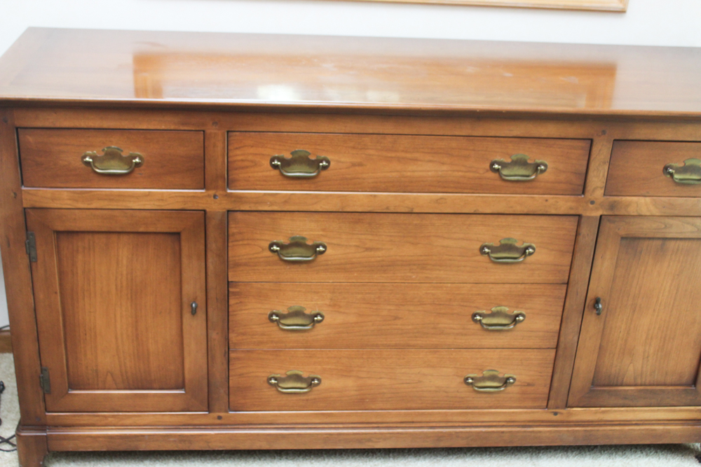 Vintage Walnut Sideboard