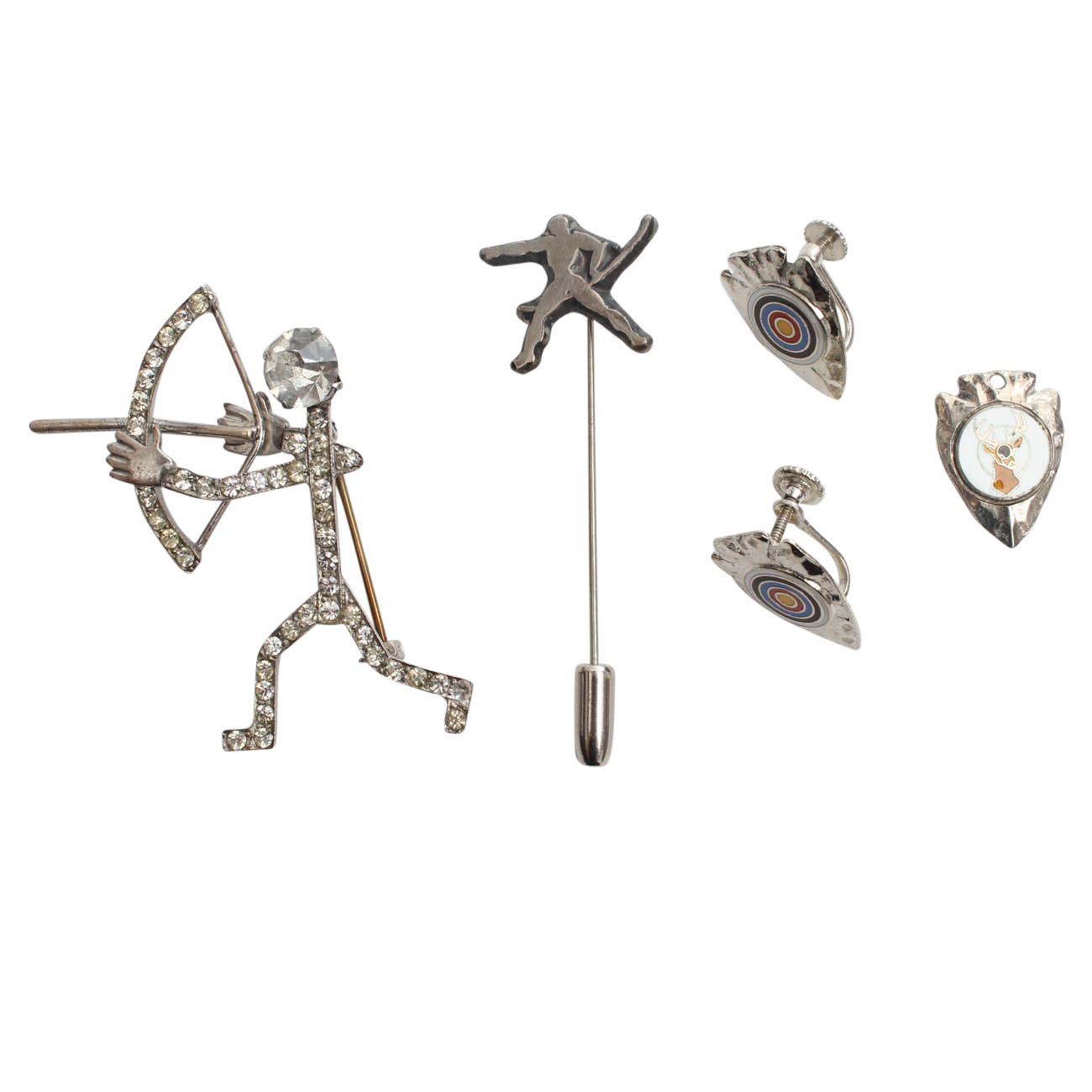 Sterling Silver Archery Themed Jewelry