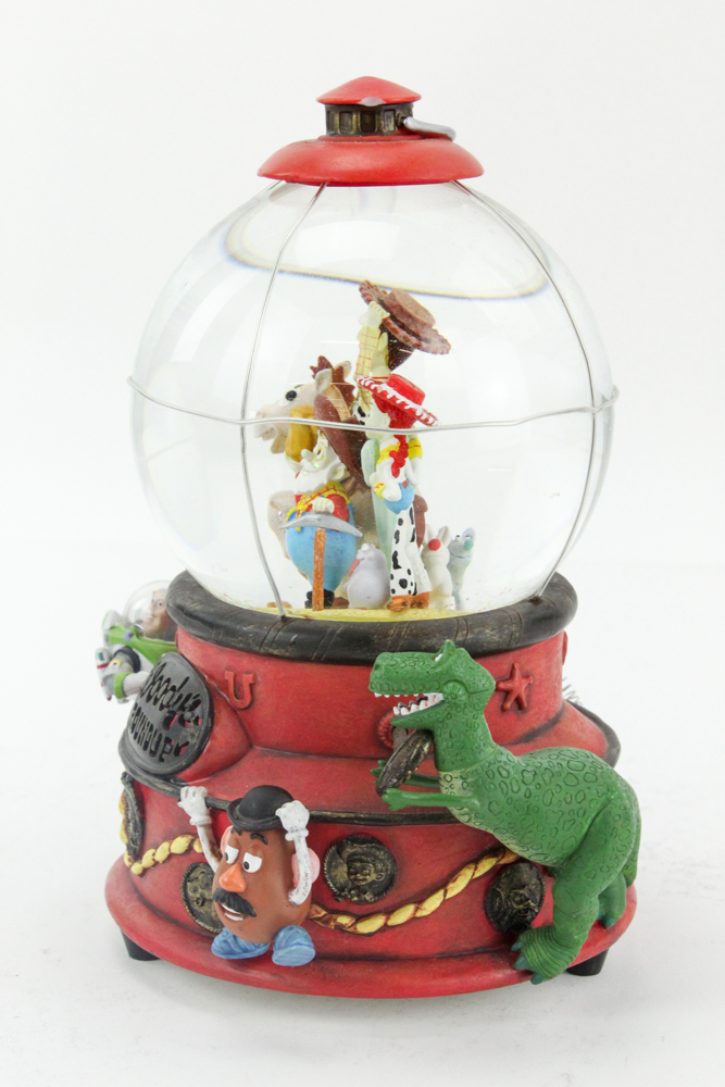 1996 Disney Woody's Roundup "You've Got A Friend In Me" Musical Snow Globe