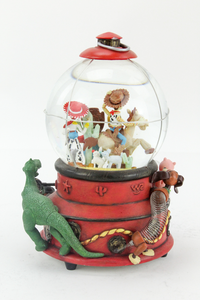 1996 Disney Woody's Roundup "You've Got A Friend In Me" Musical Snow Globe