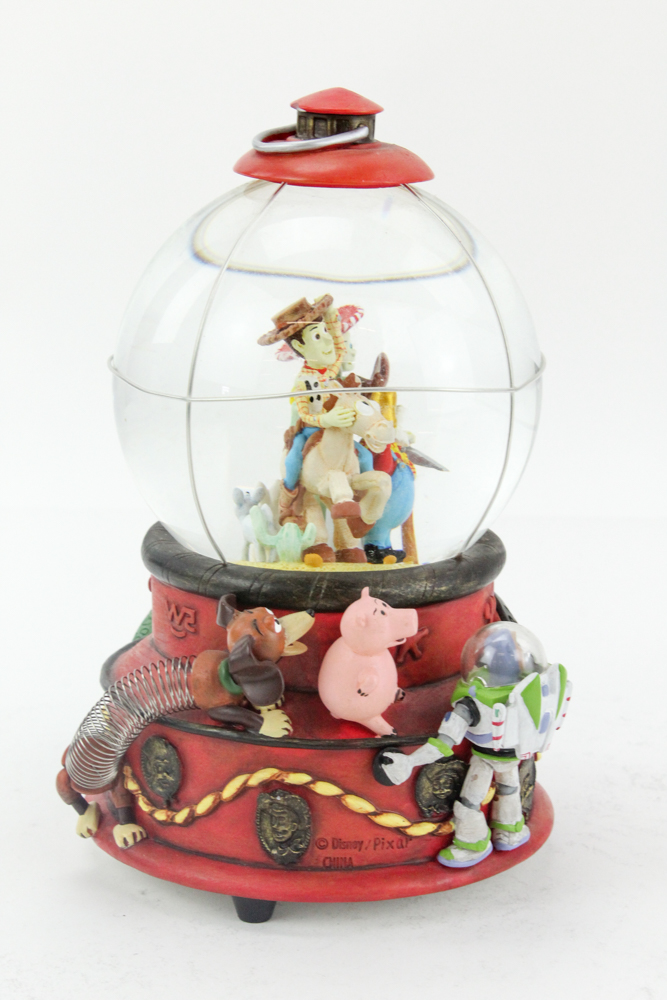 1996 Disney Woody's Roundup "You've Got A Friend In Me" Musical Snow Globe