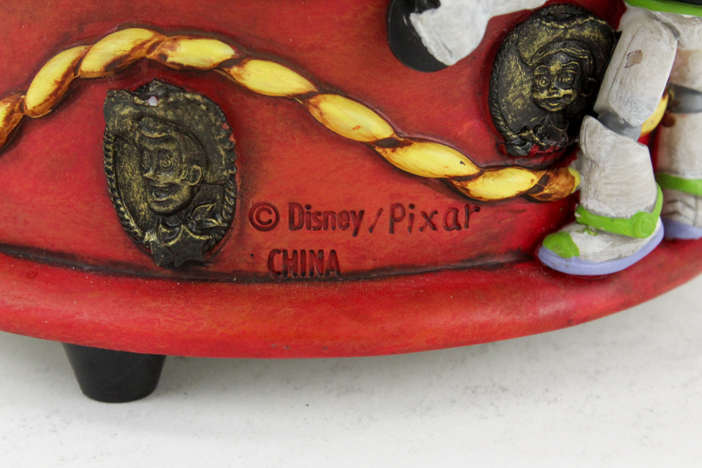 1996 Disney Woody's Roundup "You've Got A Friend In Me" Musical Snow Globe