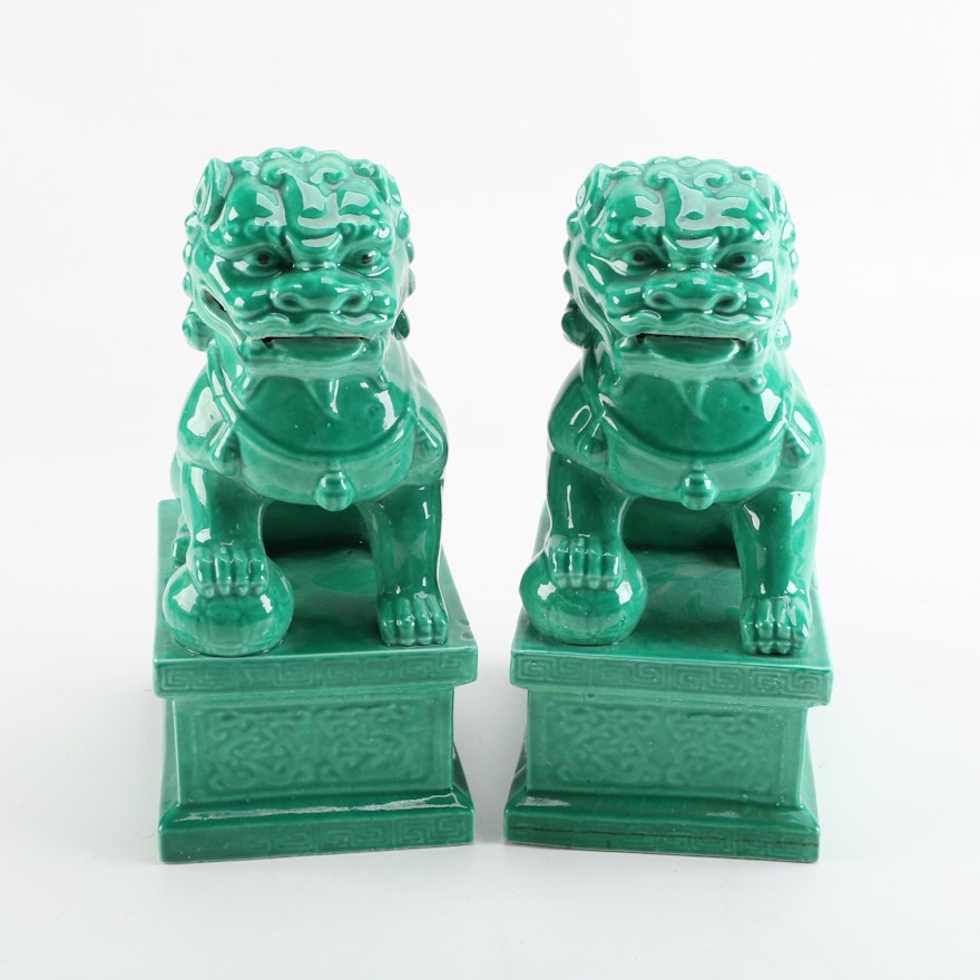Chinese Guardian Lion Figurines
