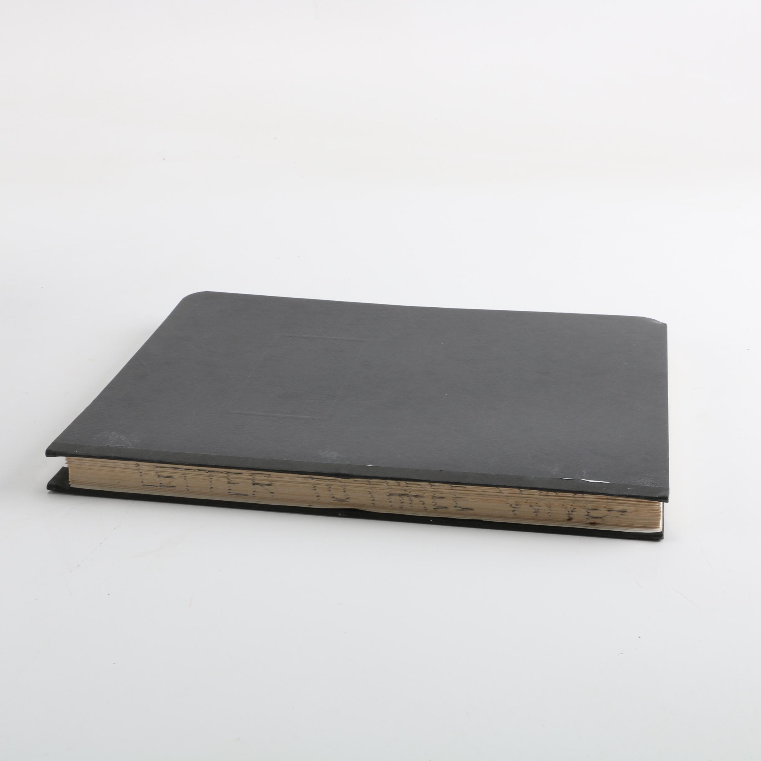 "A Letter to Three Wives" Screenplay by Joseph L. Mankiewicz and Vera Caspary