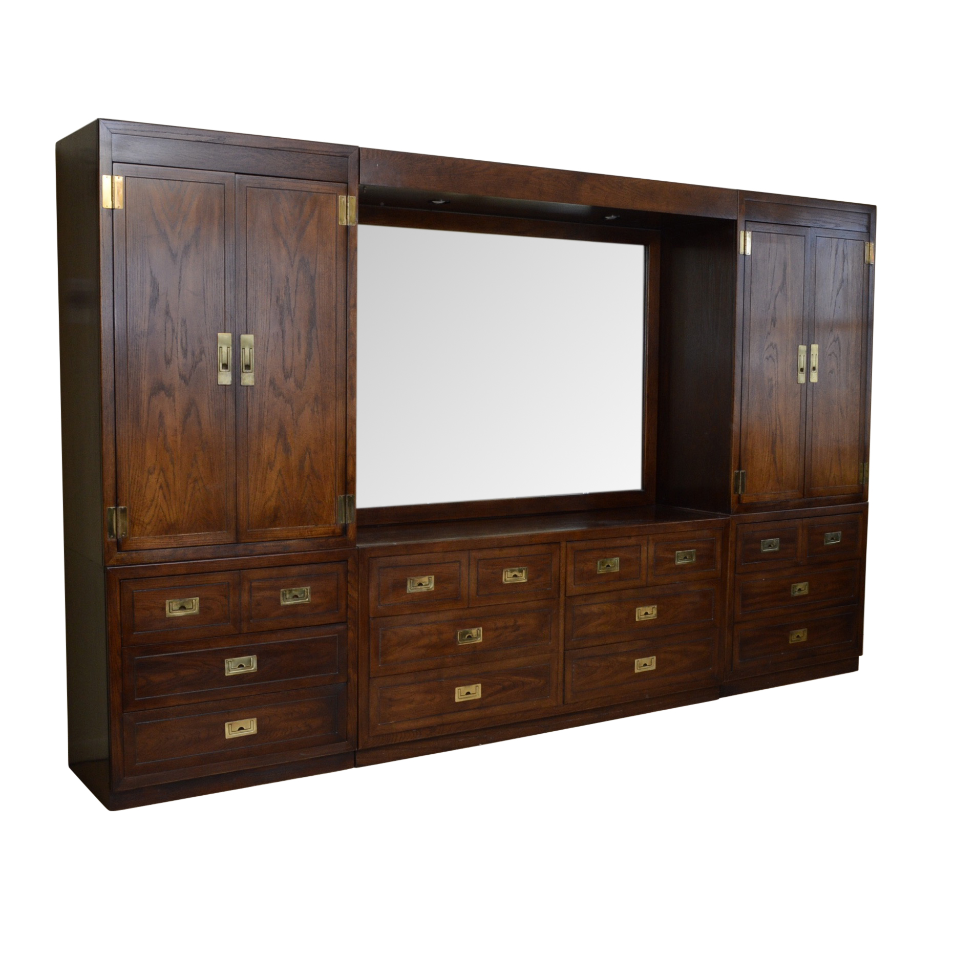 Large Dixie Act II Vintage Bedroom Wall Unit