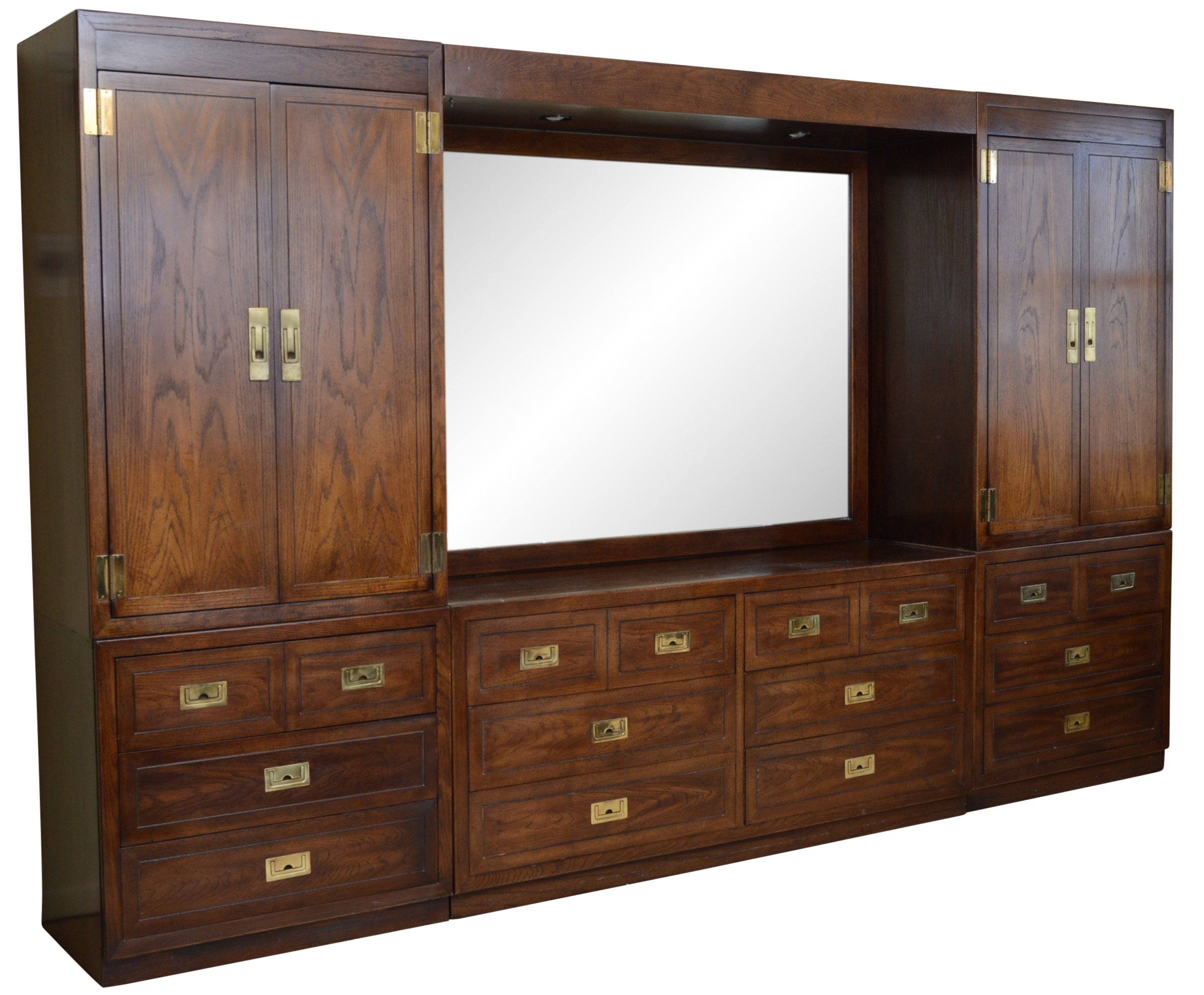 Large Dixie Act II Vintage Bedroom Wall Unit