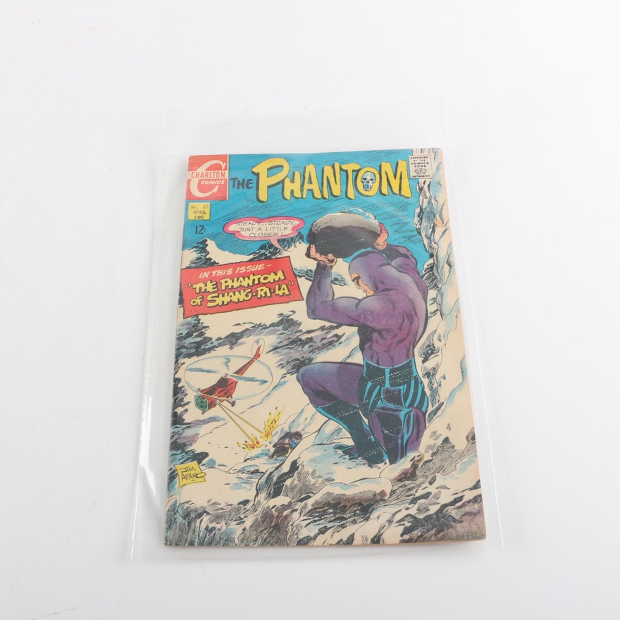 1969 Charlton "The Phantom" Issue #31 Comic Book