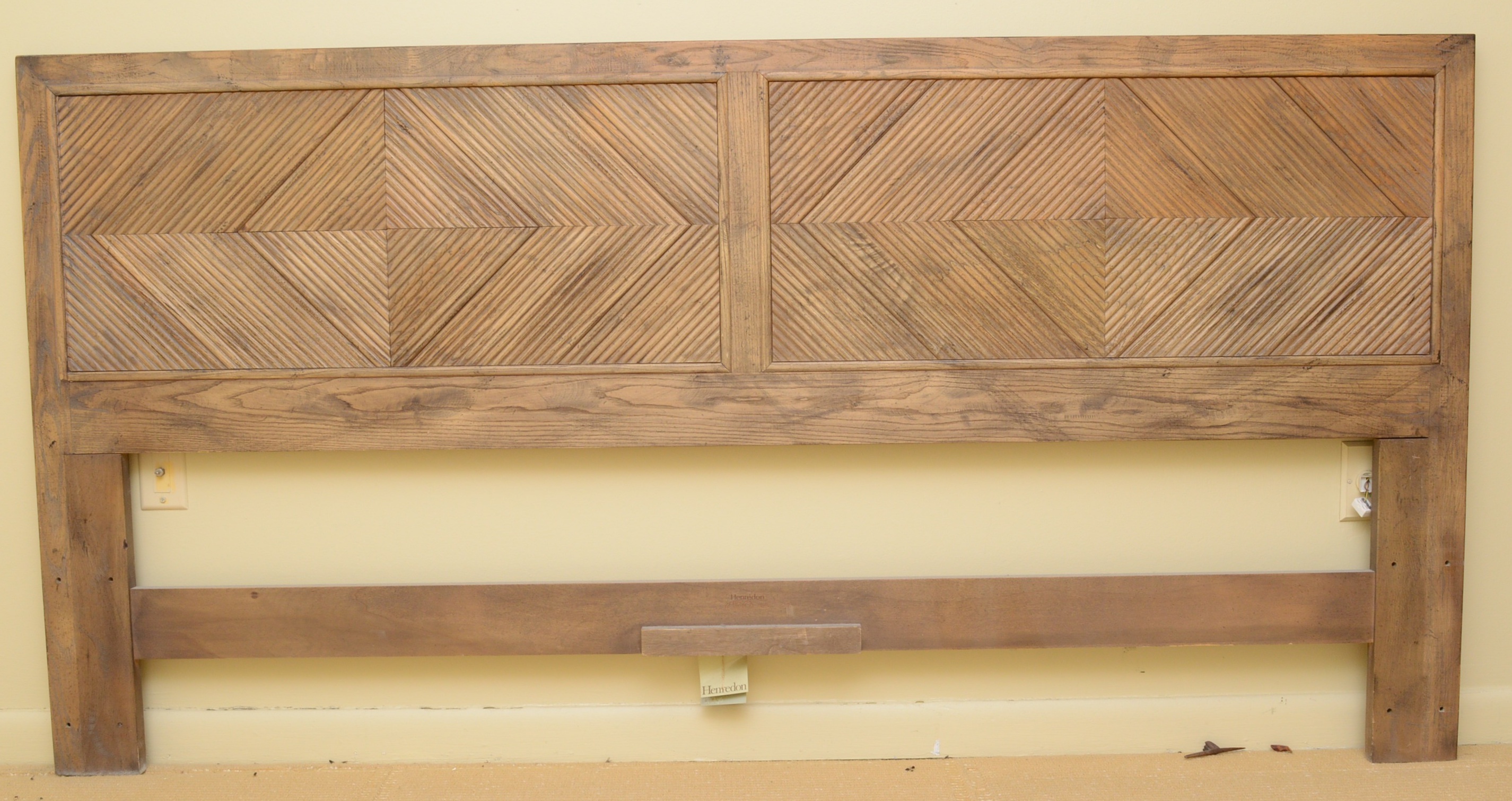 Vintage Henredon "Circa 76" Ash Bedroom Set