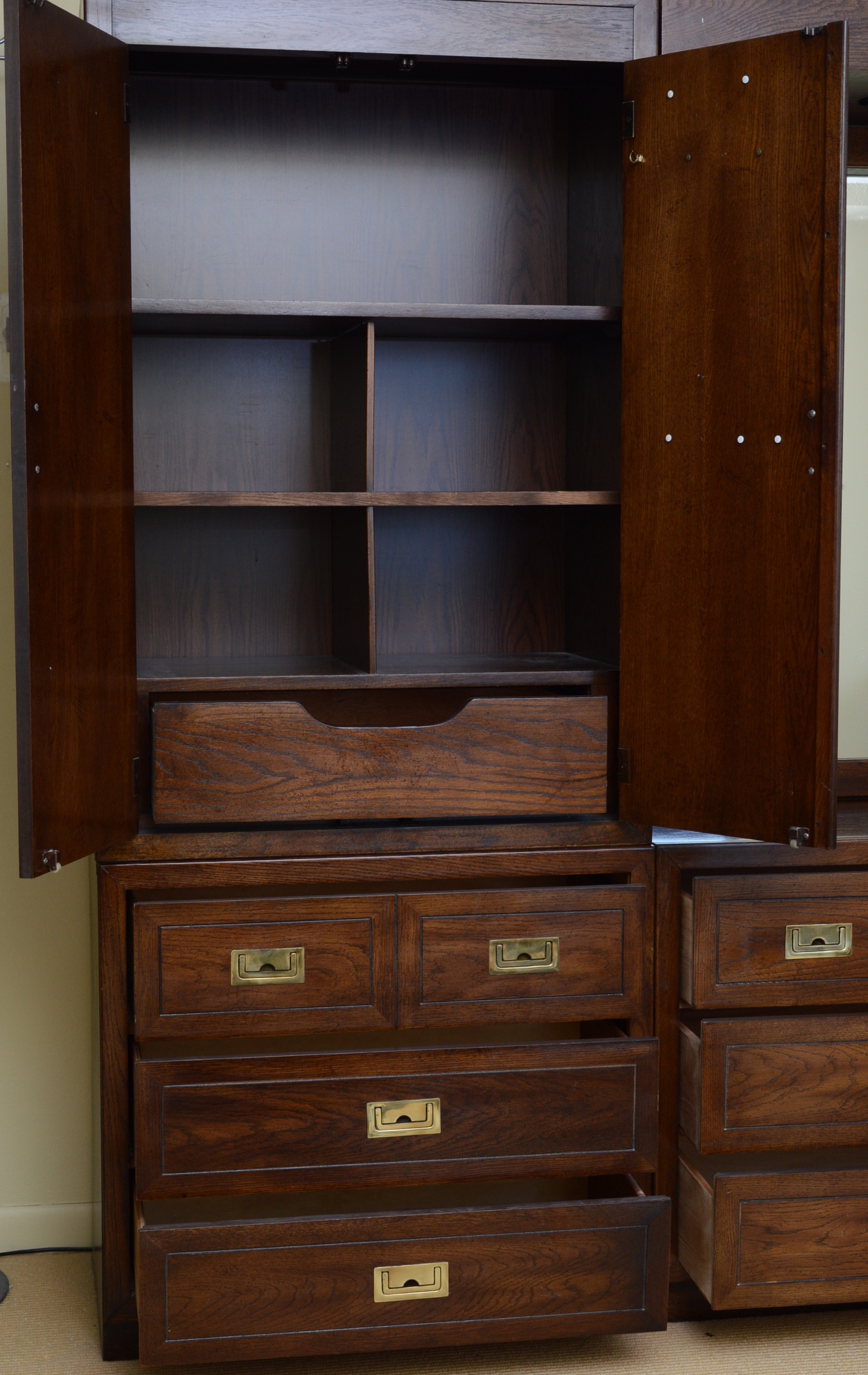 Large Dixie Act II Vintage Bedroom Wall Unit