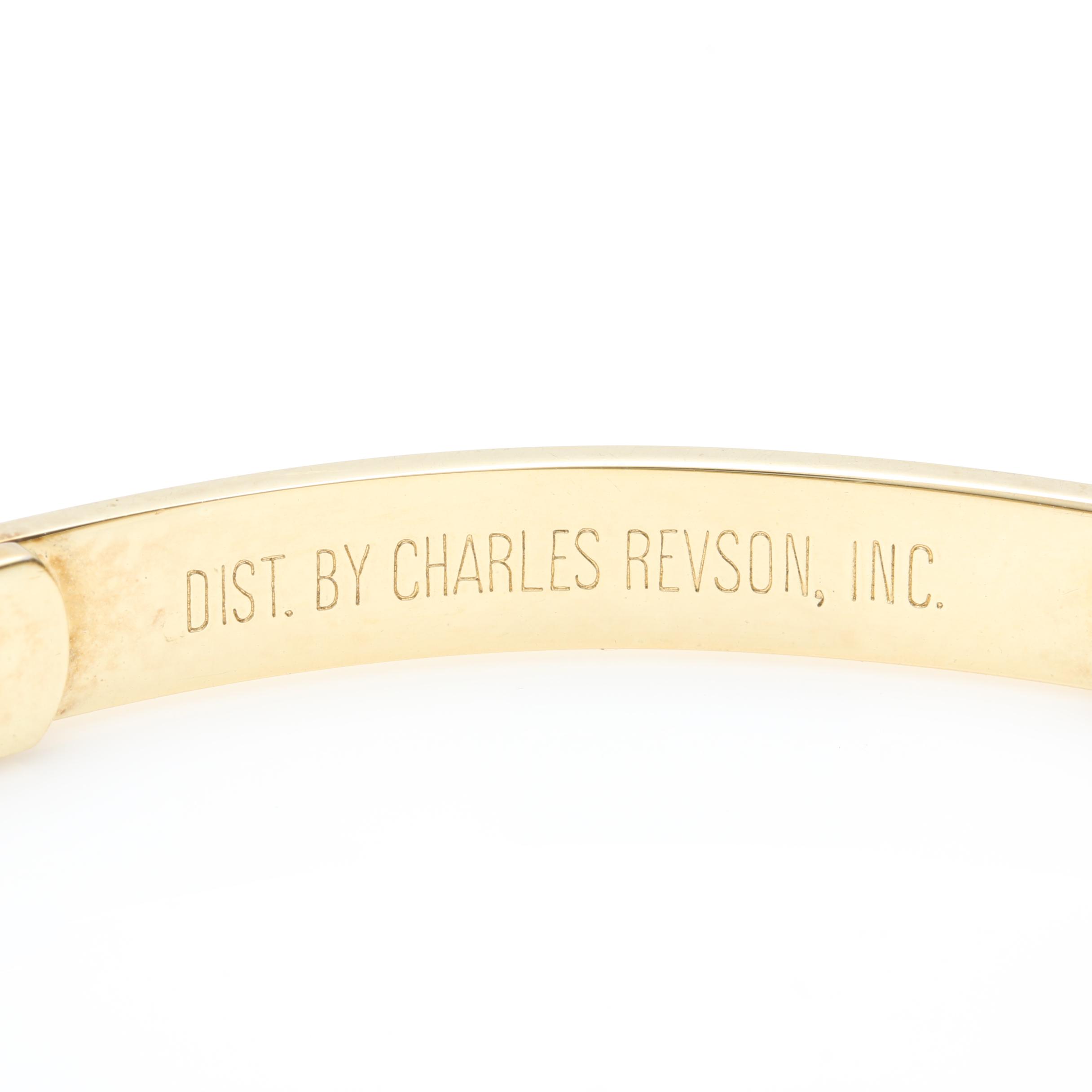 1976 Aldo Cipullo Gold Toned Bracelet