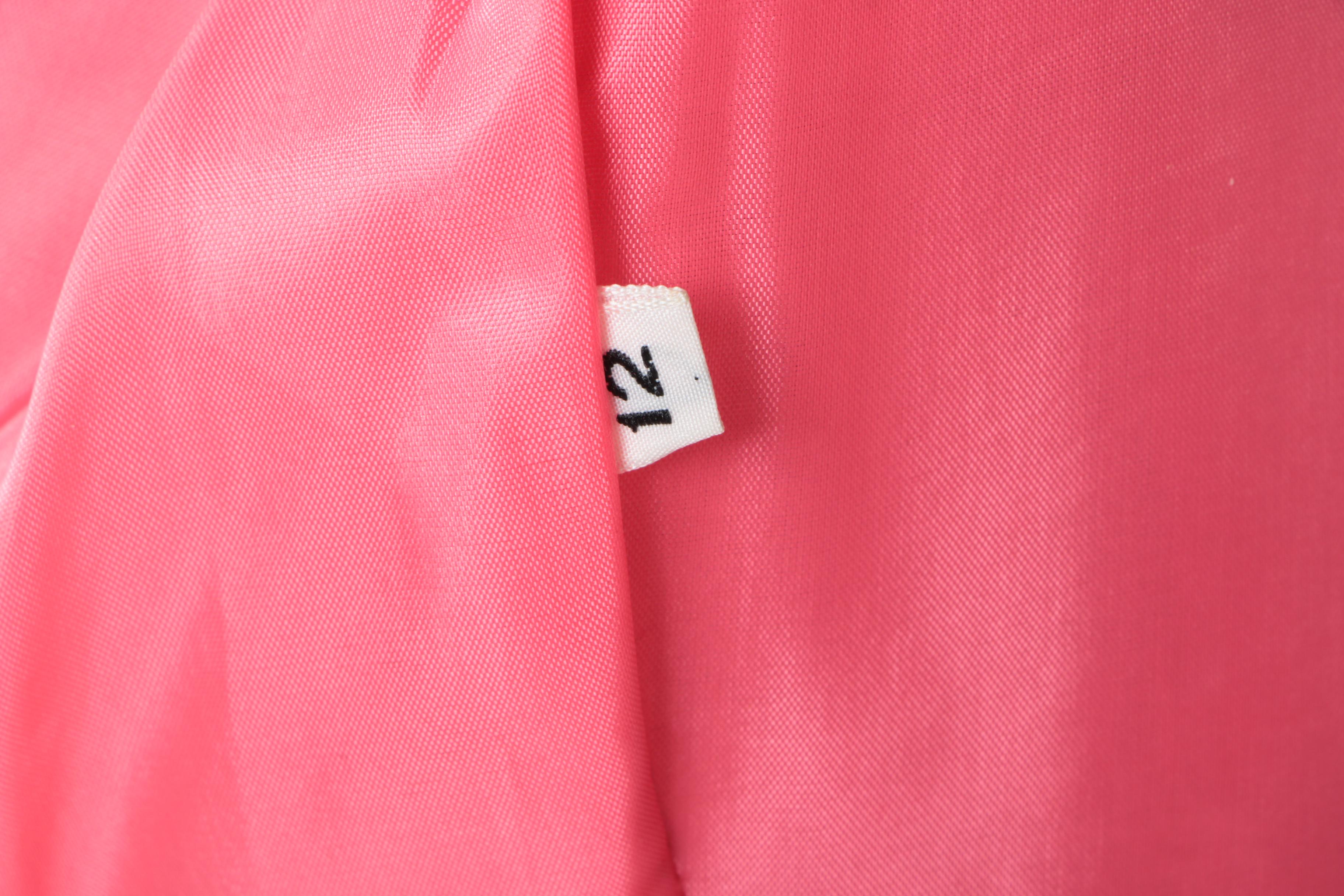 Christian Dior Pink Wool Blend Skirt Suit